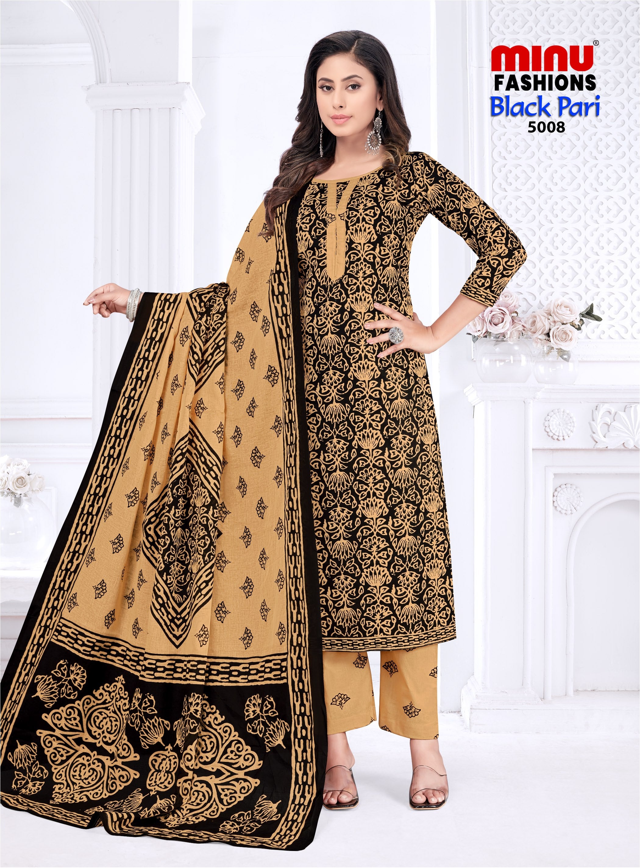 Suit Black Pari VOL - 5 (10 PCS)
