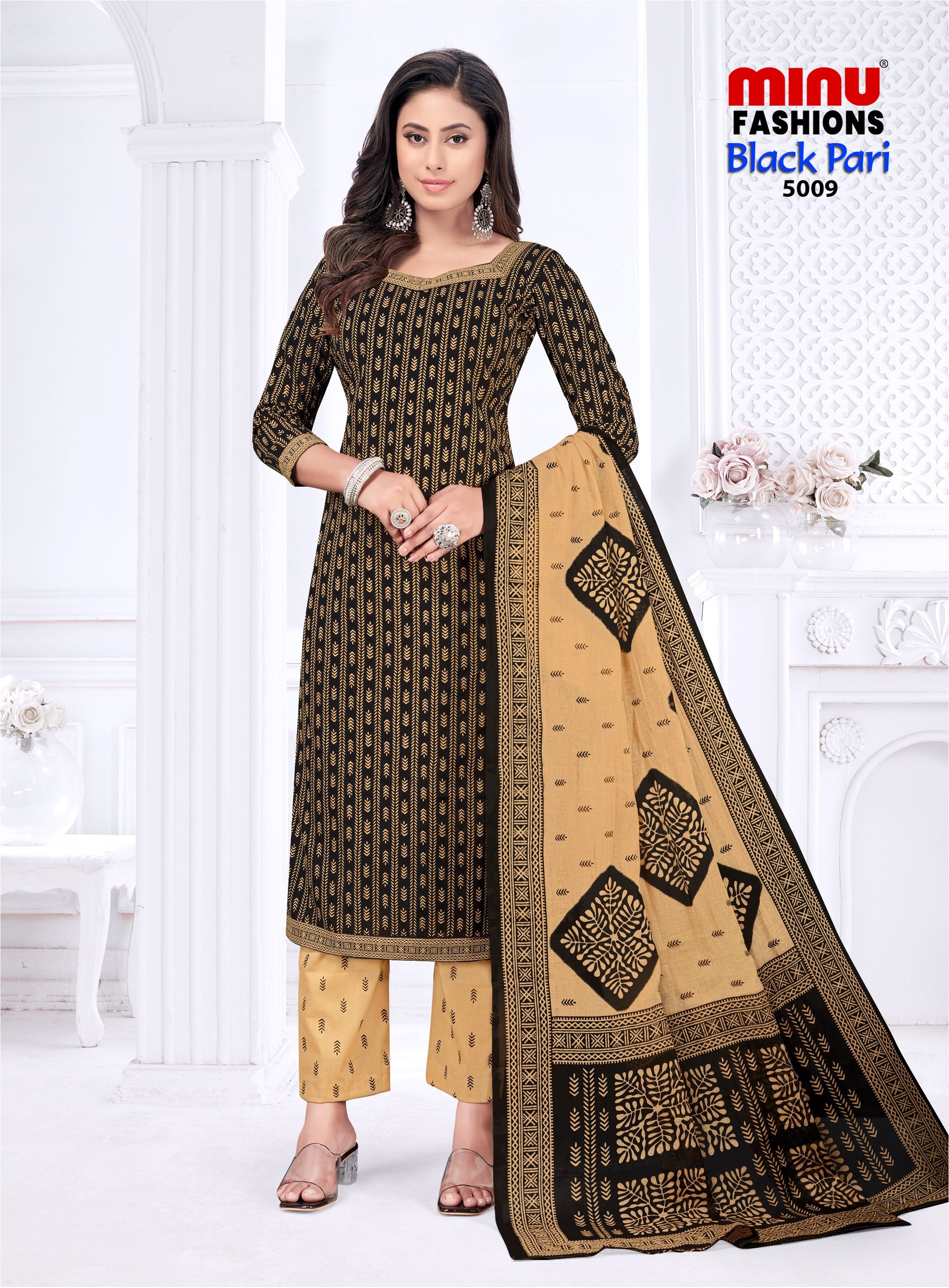 Suit Black Pari VOL - 5 (10 PCS)