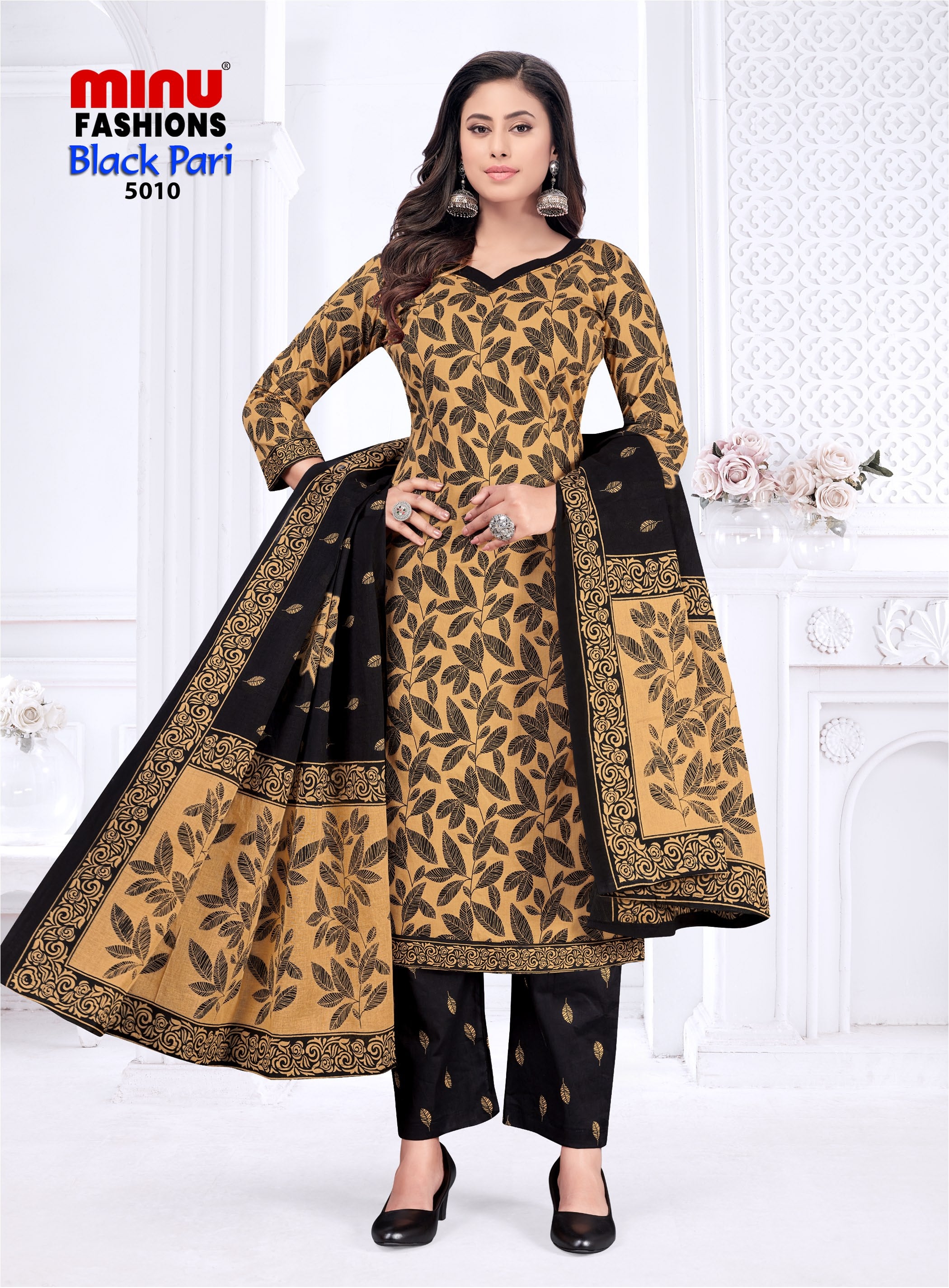 Suit Black Pari VOL - 5 (10 PCS)