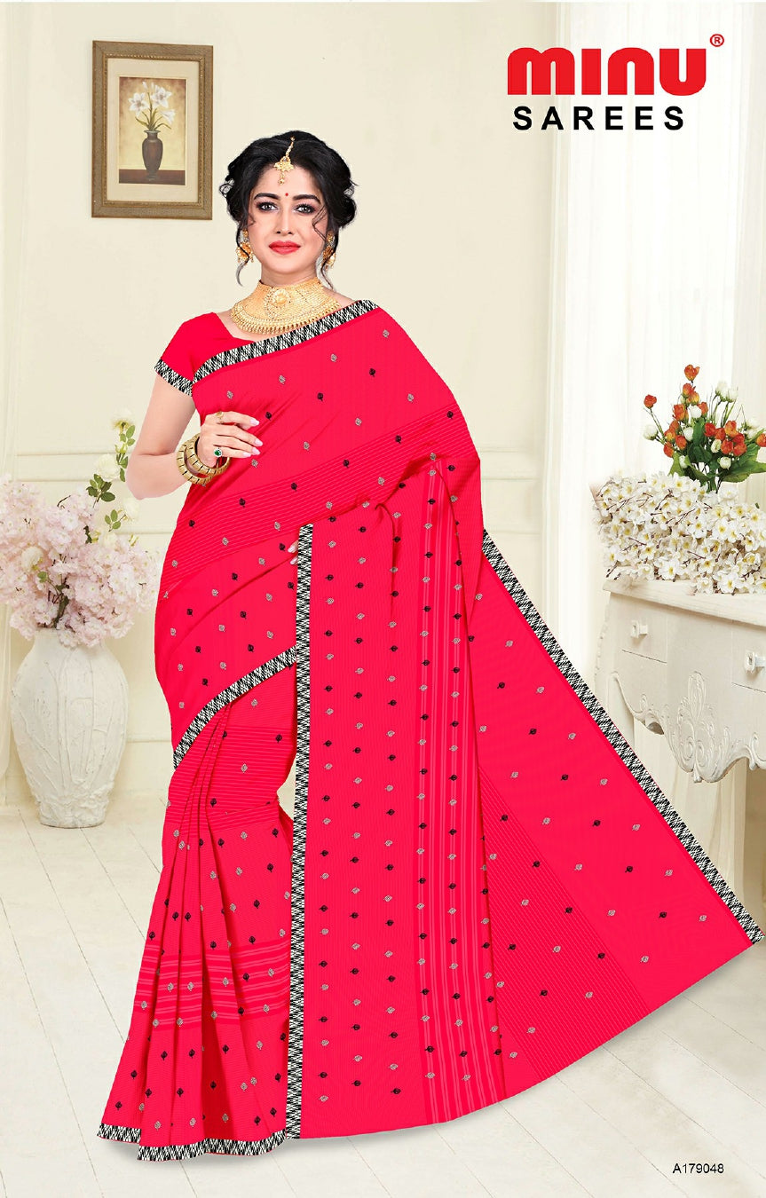 cotton embroidery sarees online for sale at low prices 