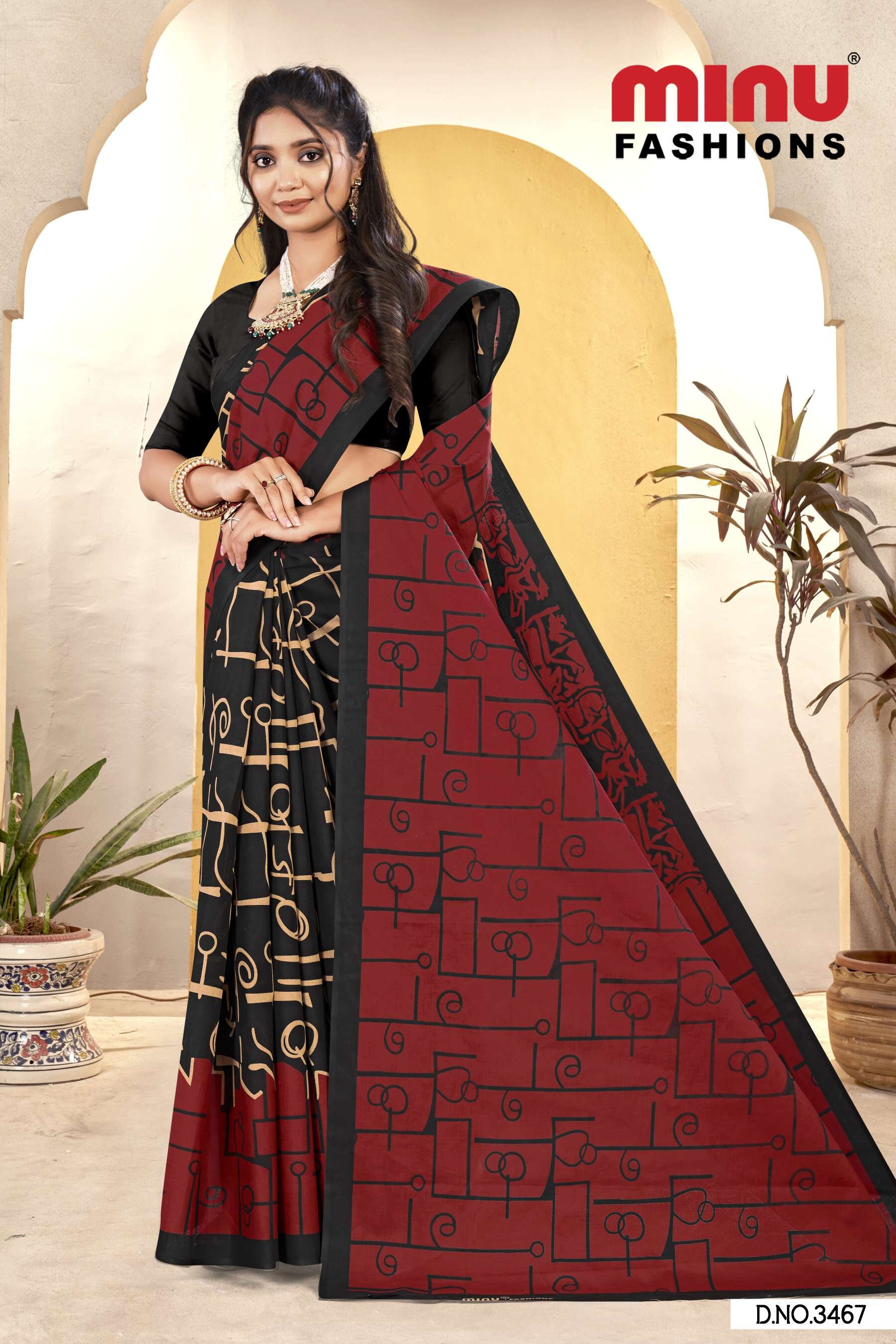 Black Pearl Vol-3 Saree (Malai Cotton) (10P)