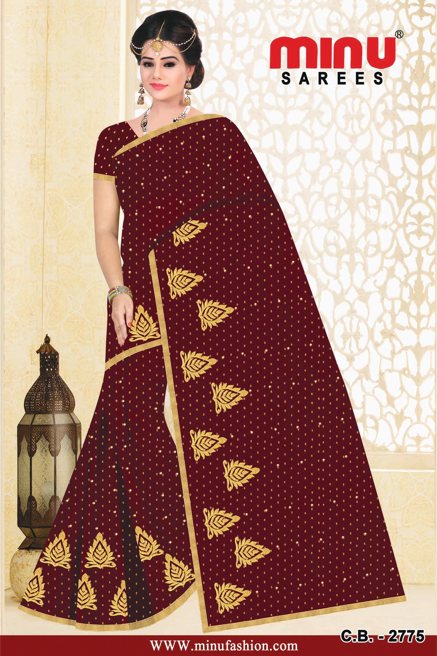 best offers on embroidery work sarees wholesale