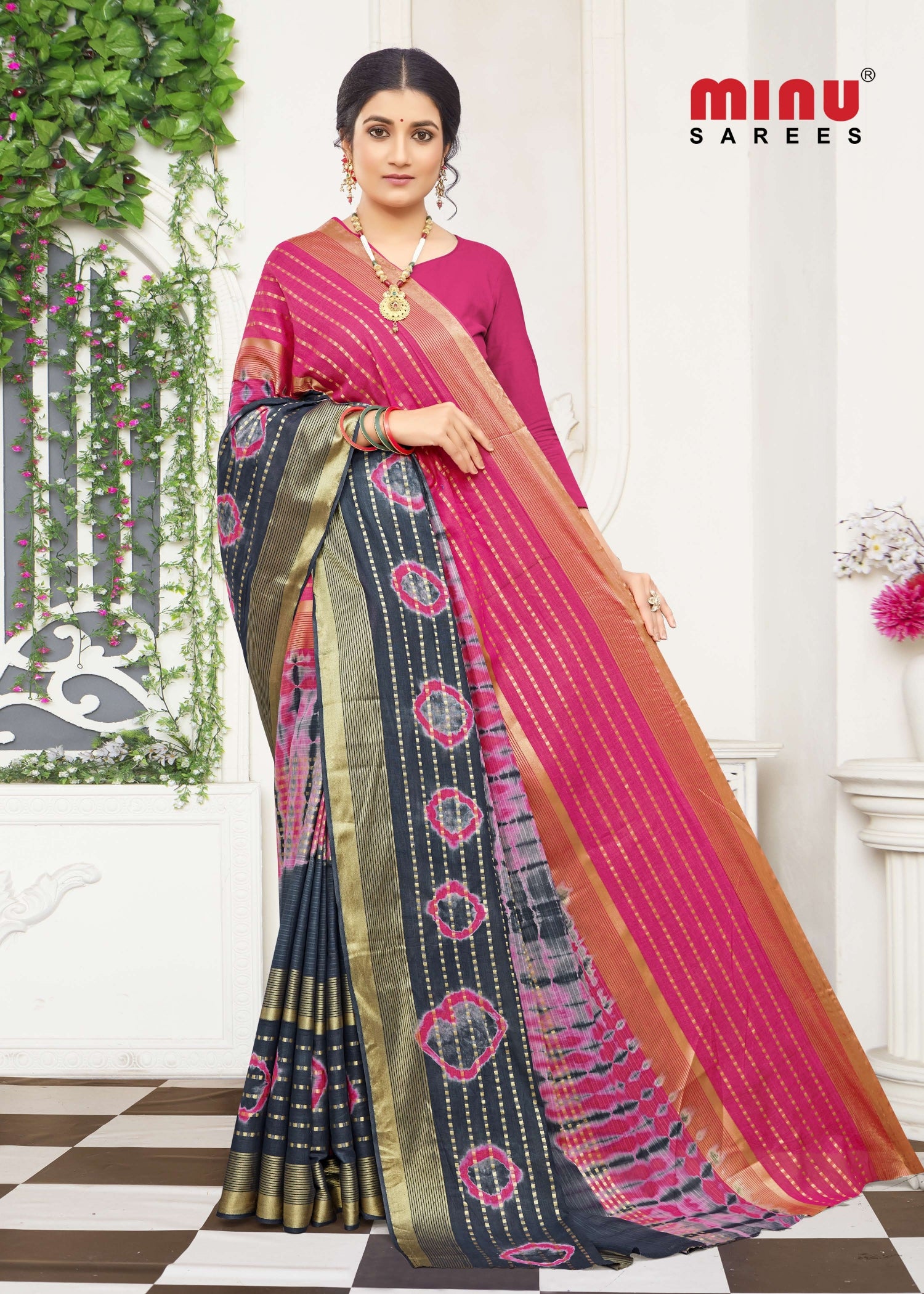 best offers of cotton embroidered saree for wholesale online 