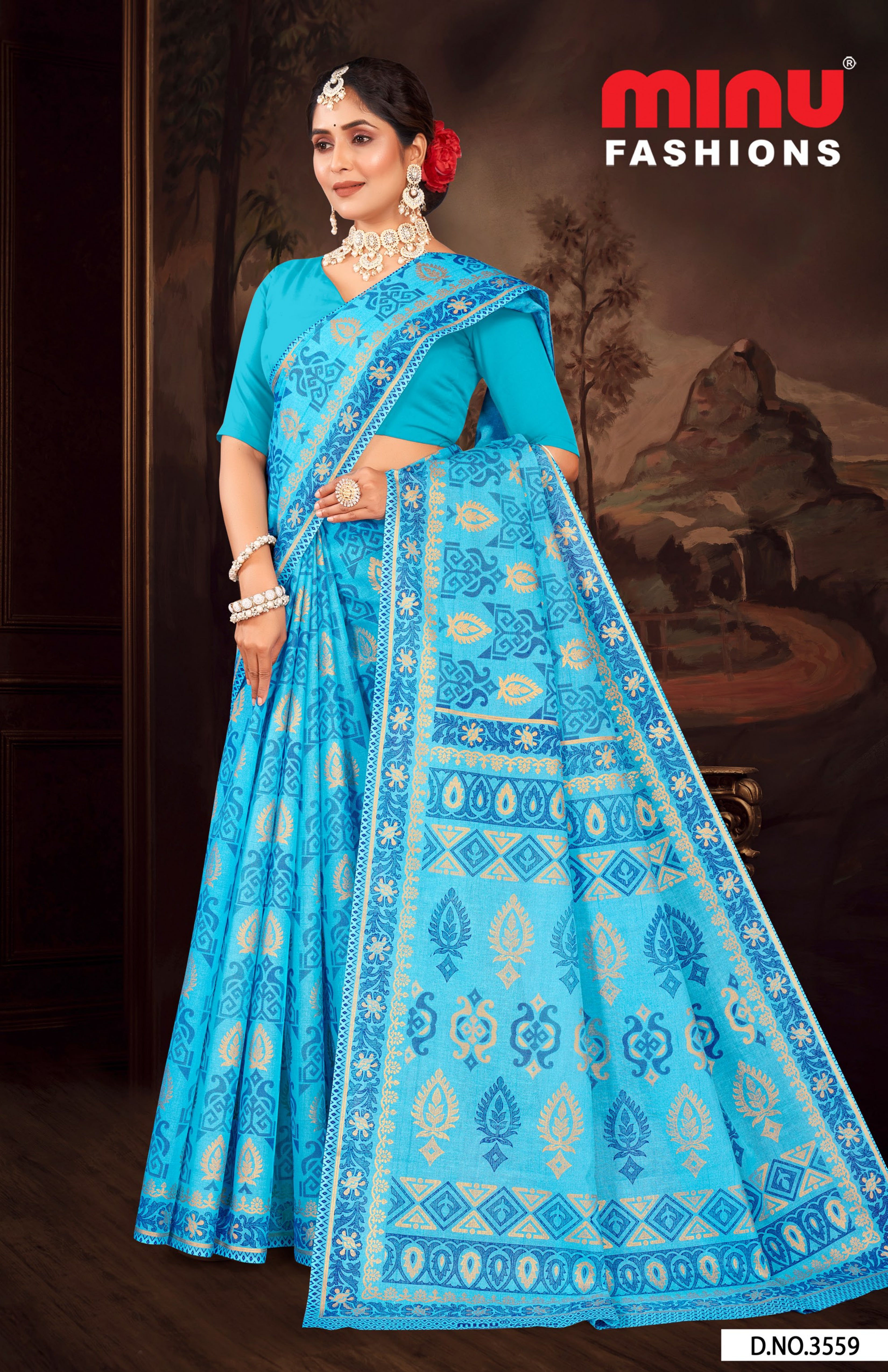 SAREE_DAISY VOL 3_8PCS SET