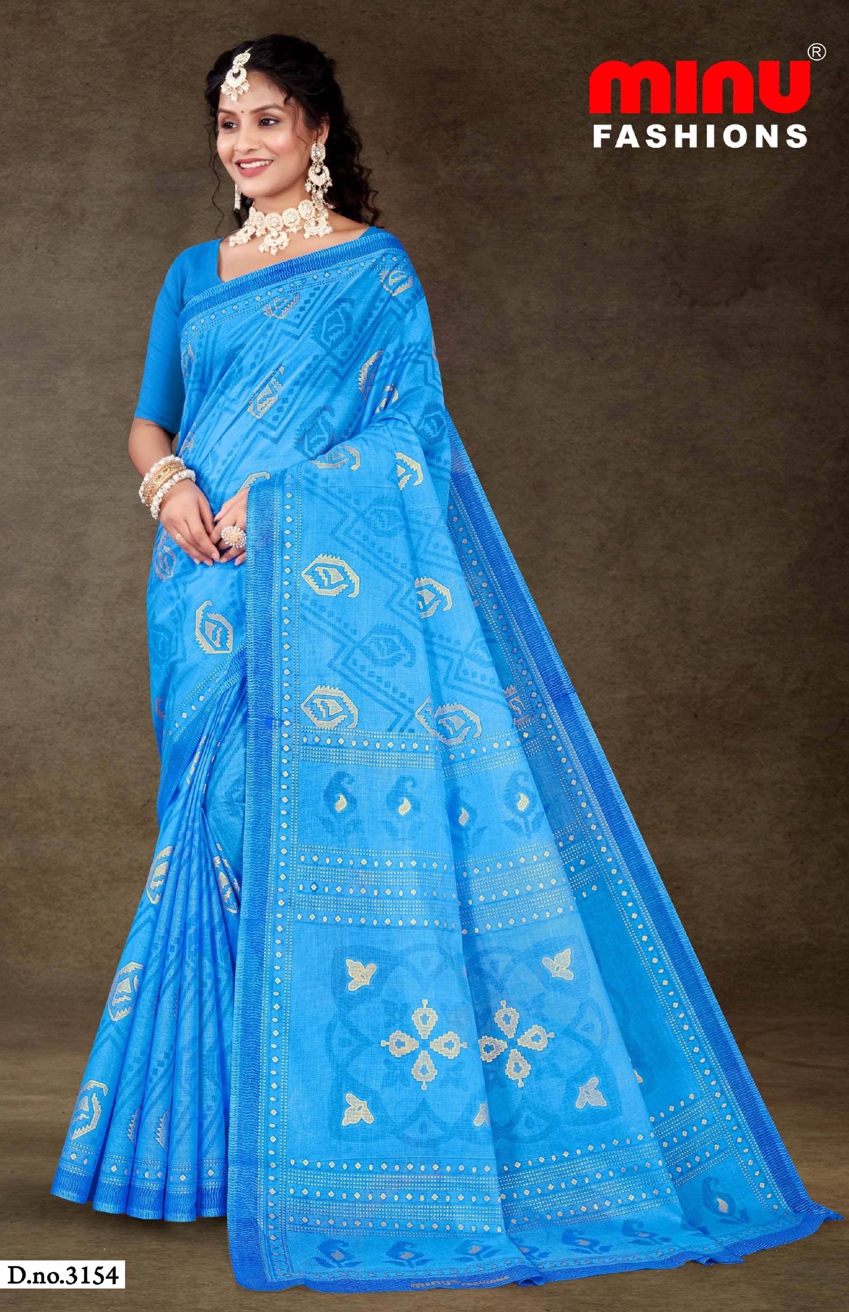 Saree Daisy Vol-3 (8 Pcs)
