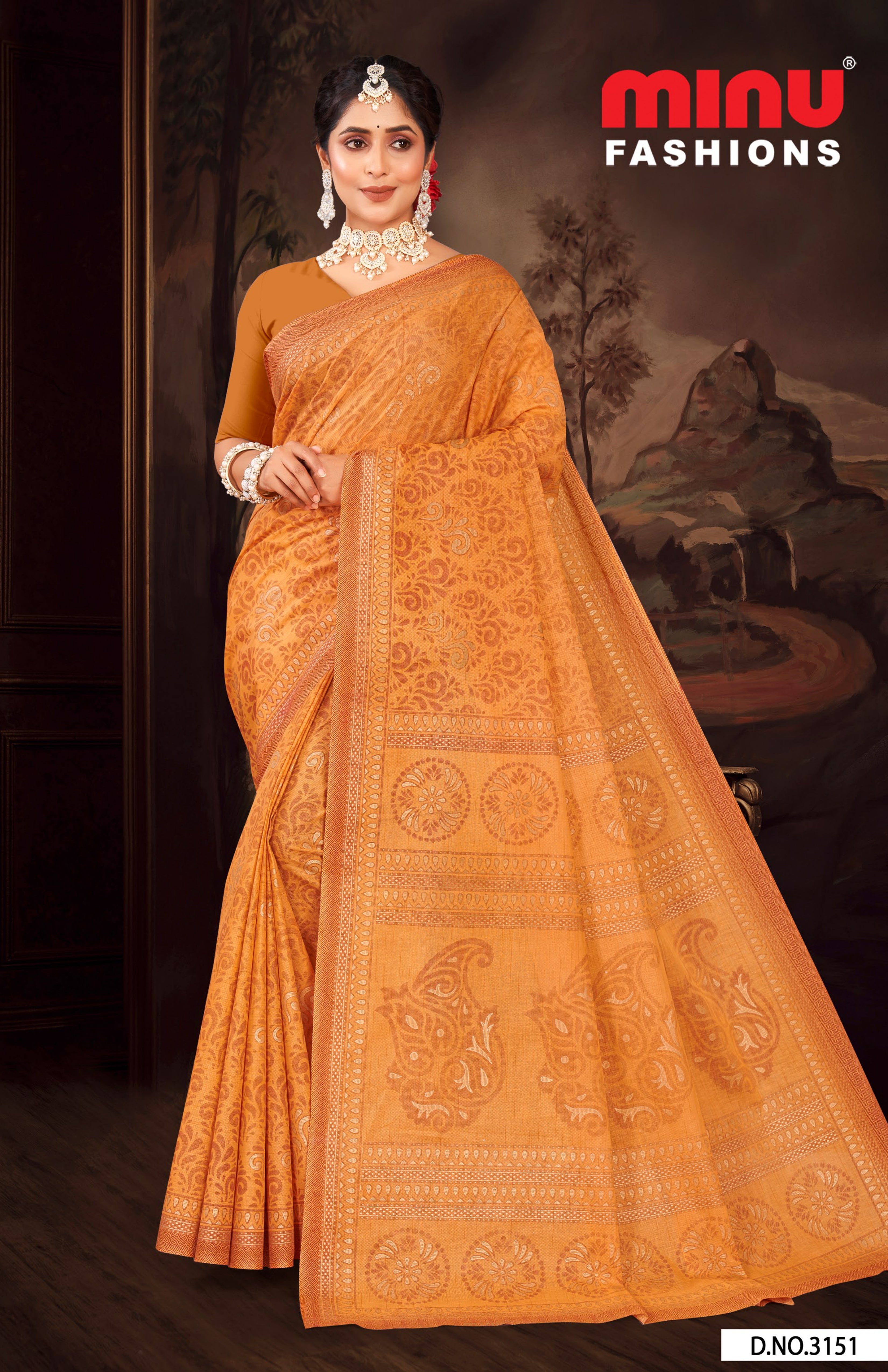 SAREE_DAISY VOL 3_8PCS SET