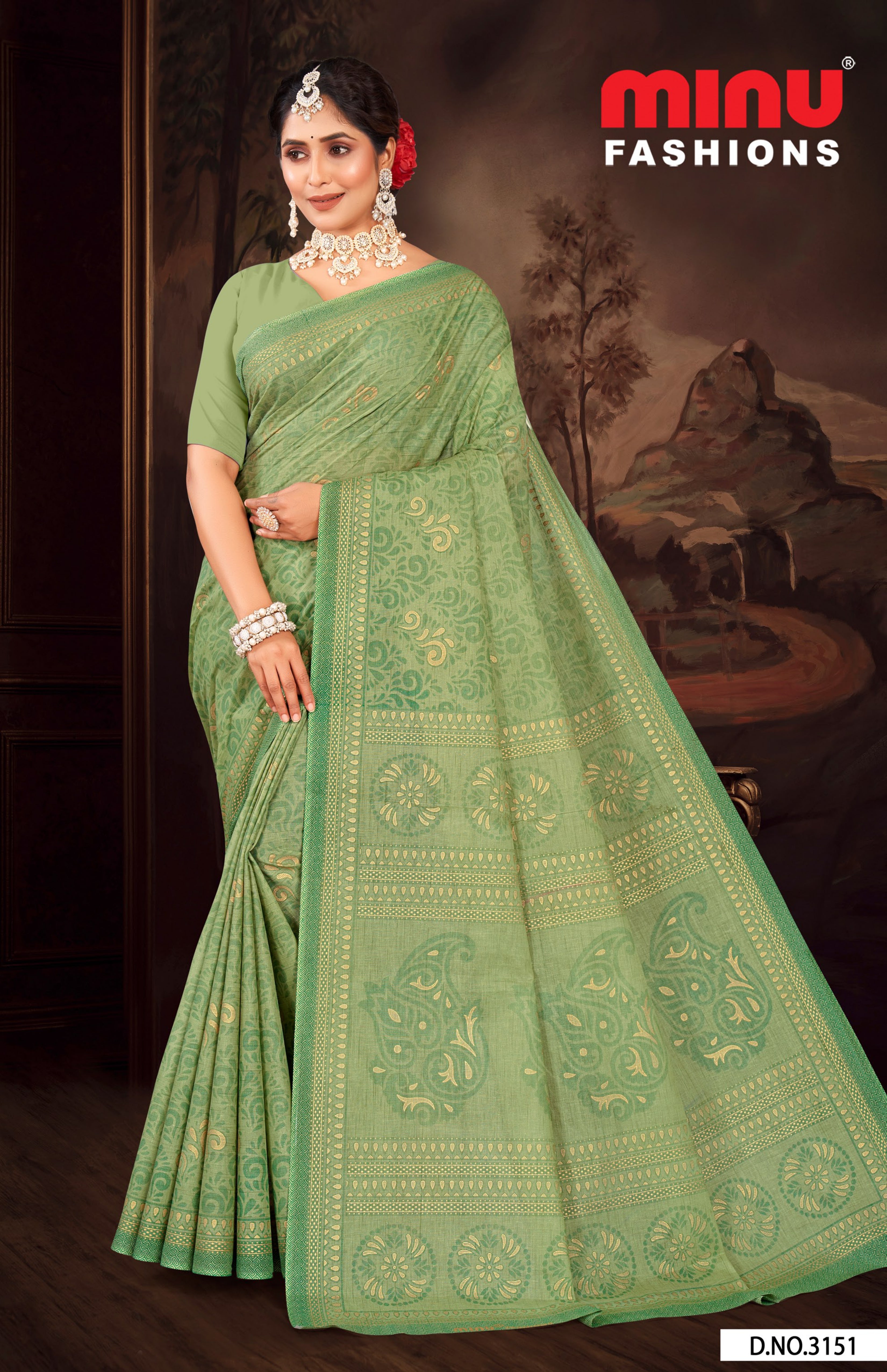 SAREE_DAISY VOL 3_8PCS SET