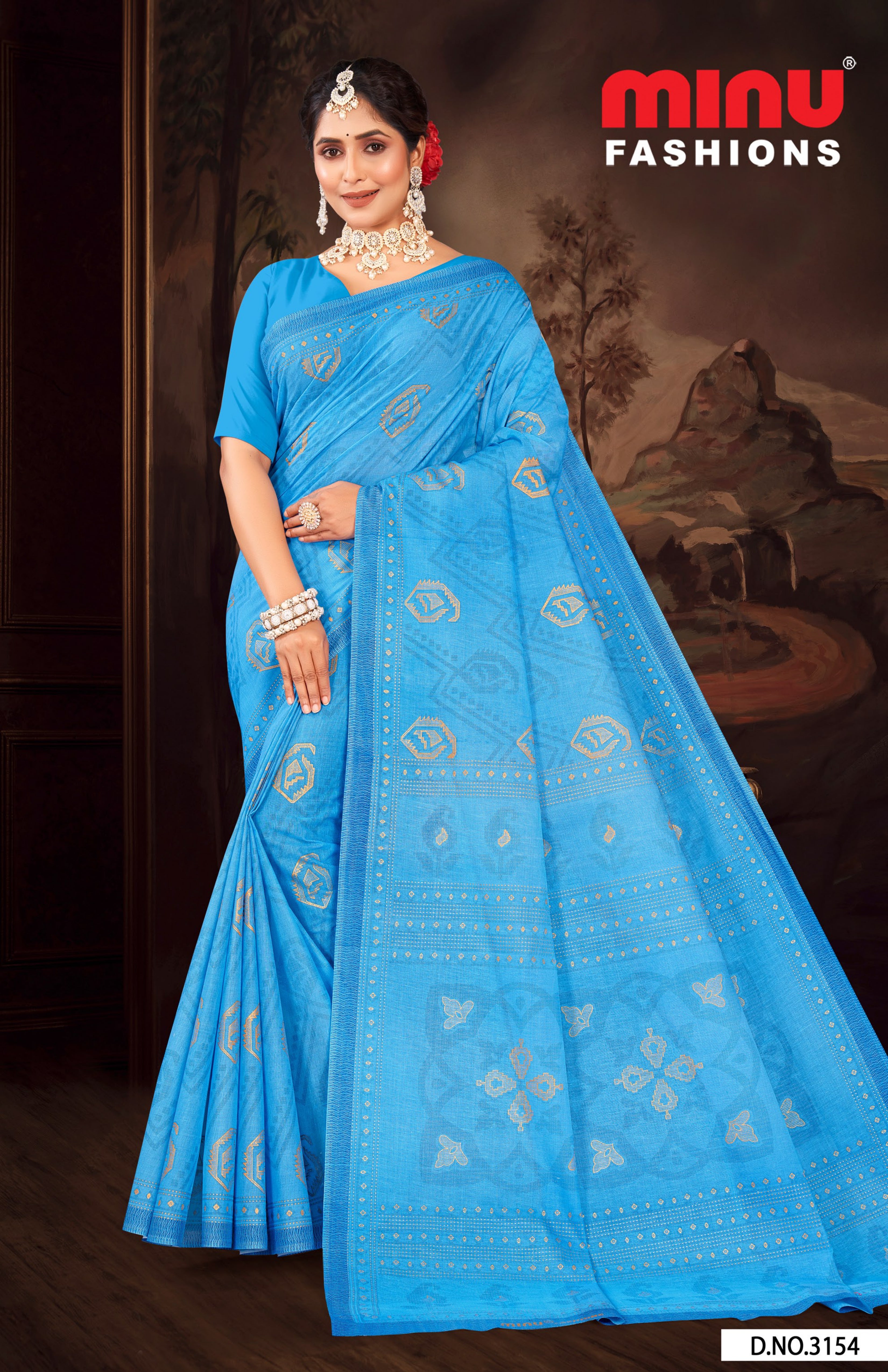 SAREE_DAISY VOL 3_8PCS SET