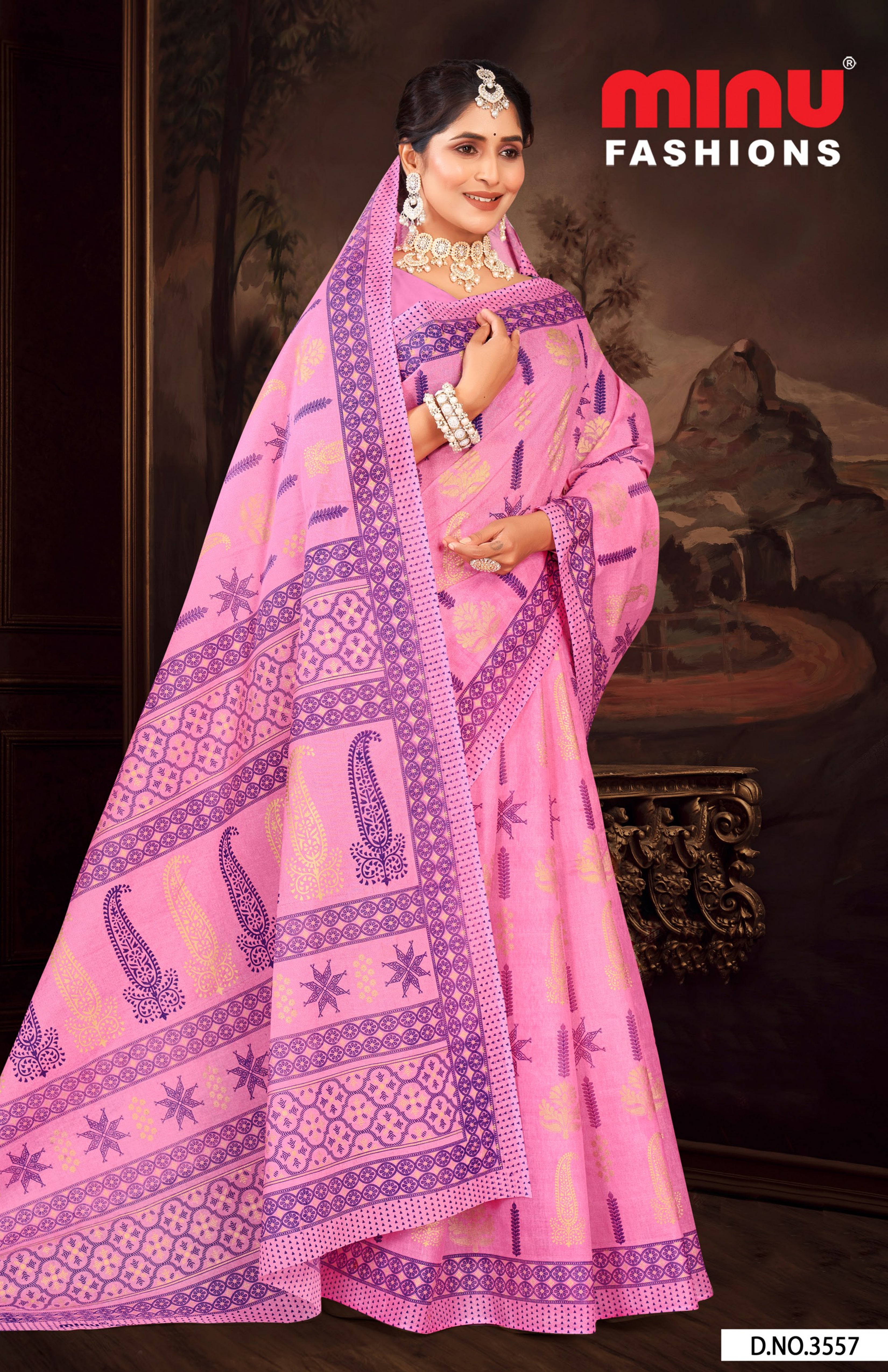 SAREE_DAISY VOL 3_8PCS SET
