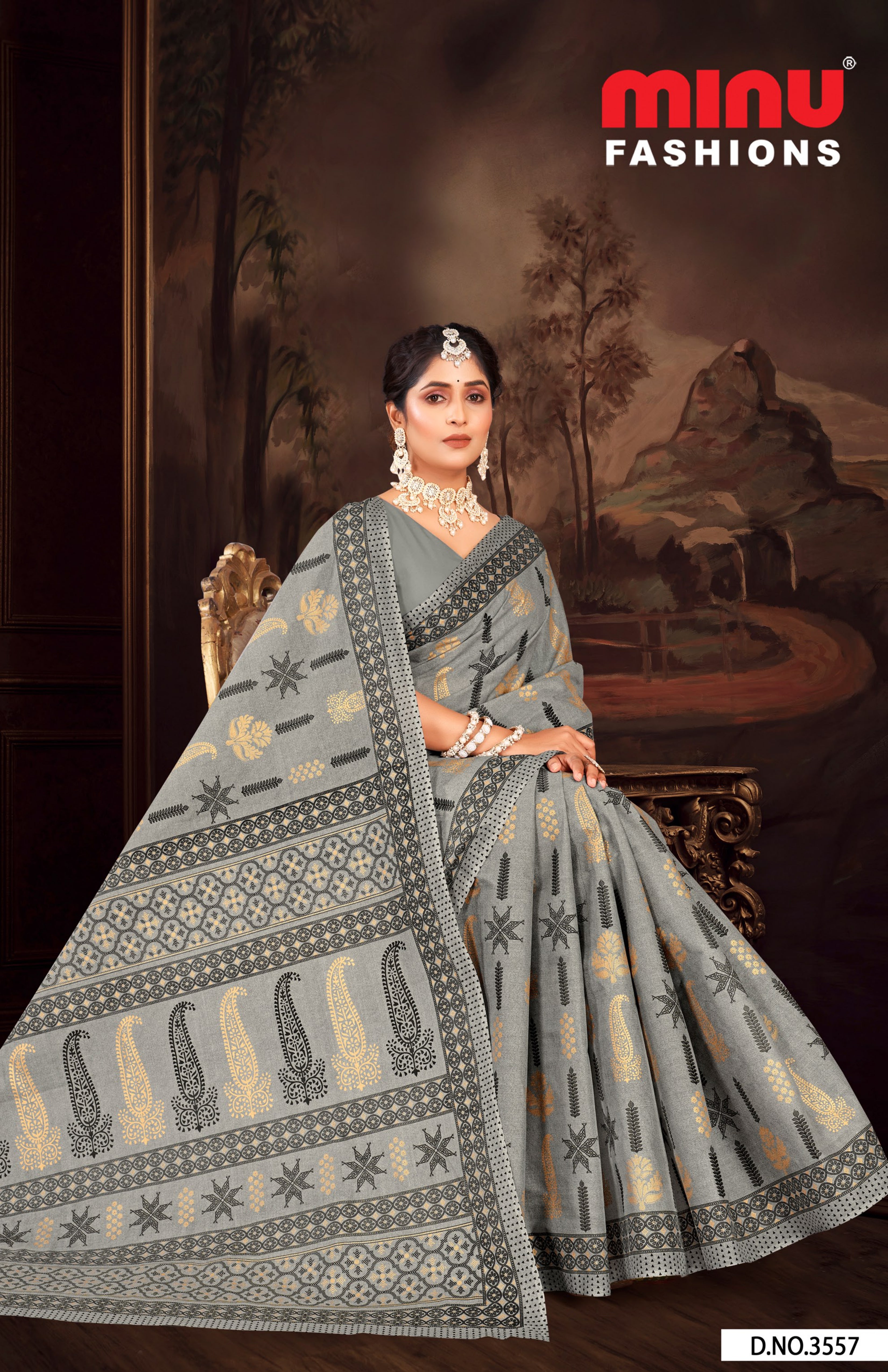 SAREE_DAISY VOL 3_8PCS SET