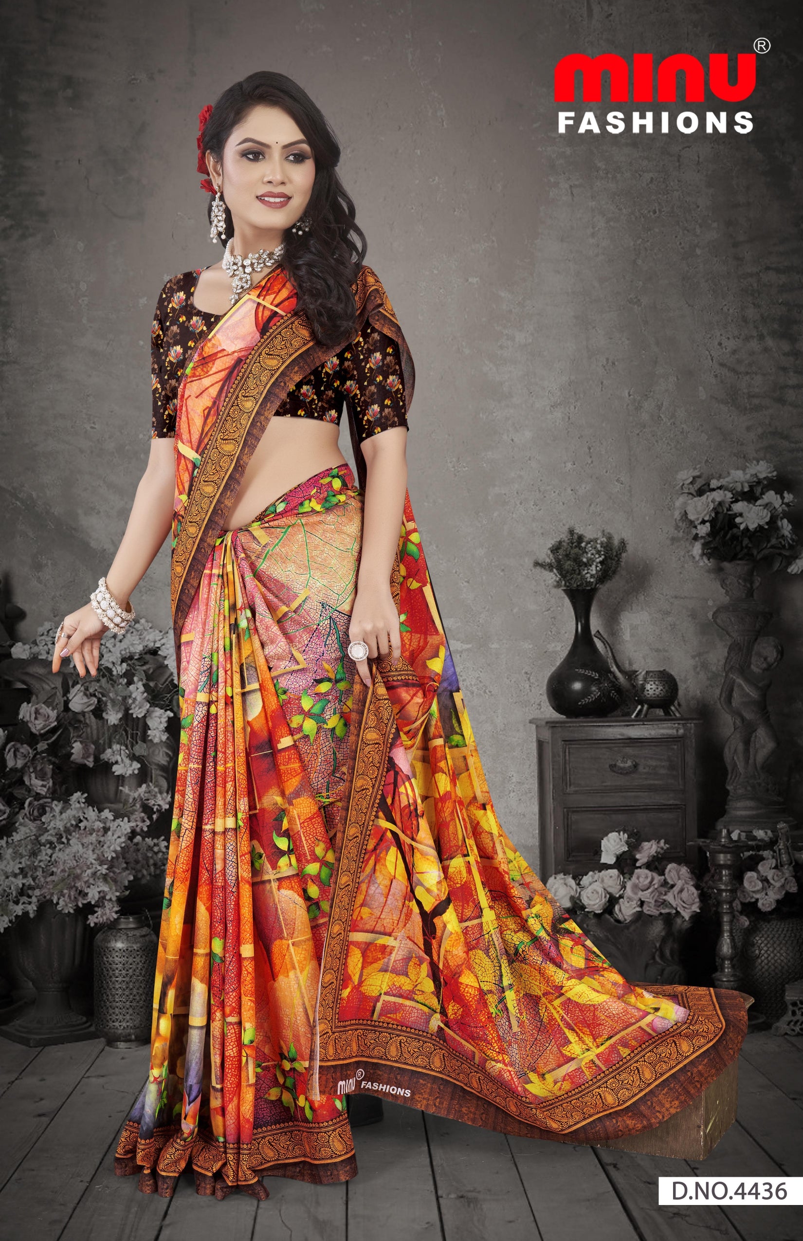 Saree Digital Fashion (8 Pcs)