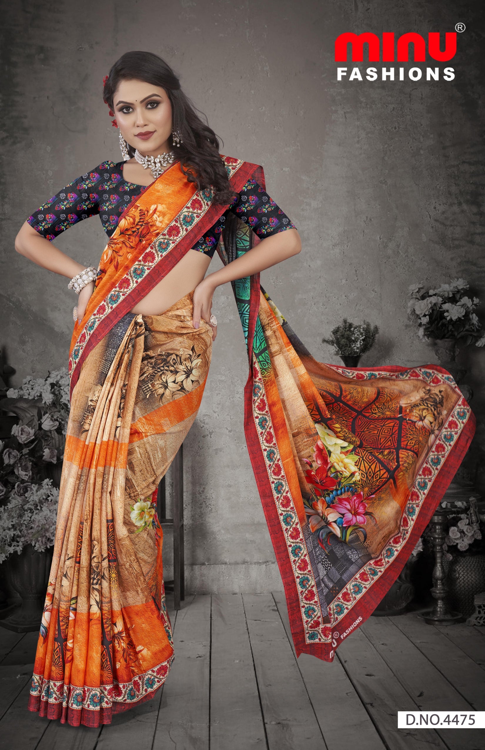 Saree Digital Fashion (8 Pcs)