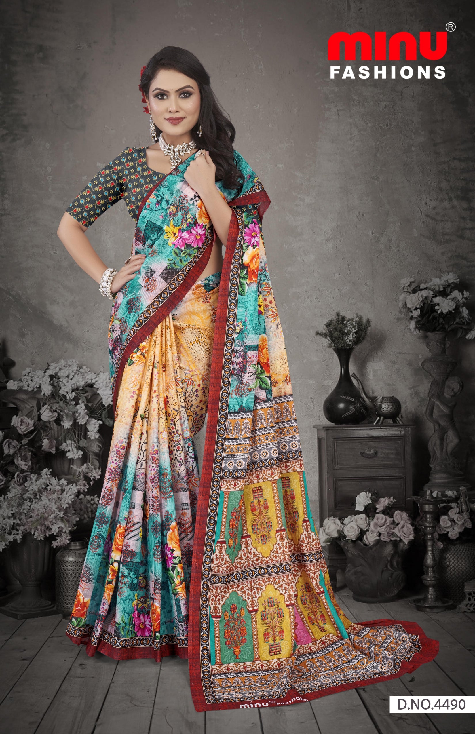 Saree Digital Fashion (8 Pcs)