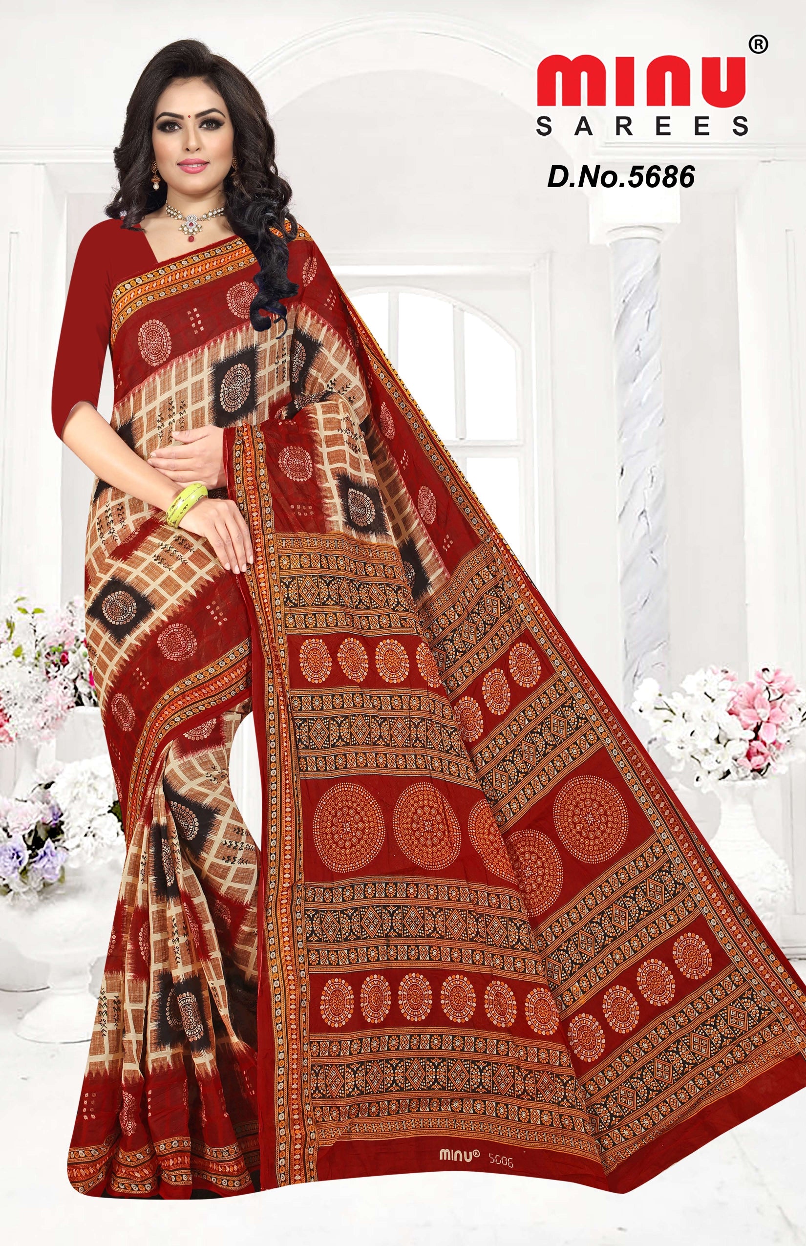 wholesale cotton printed saree at low prices