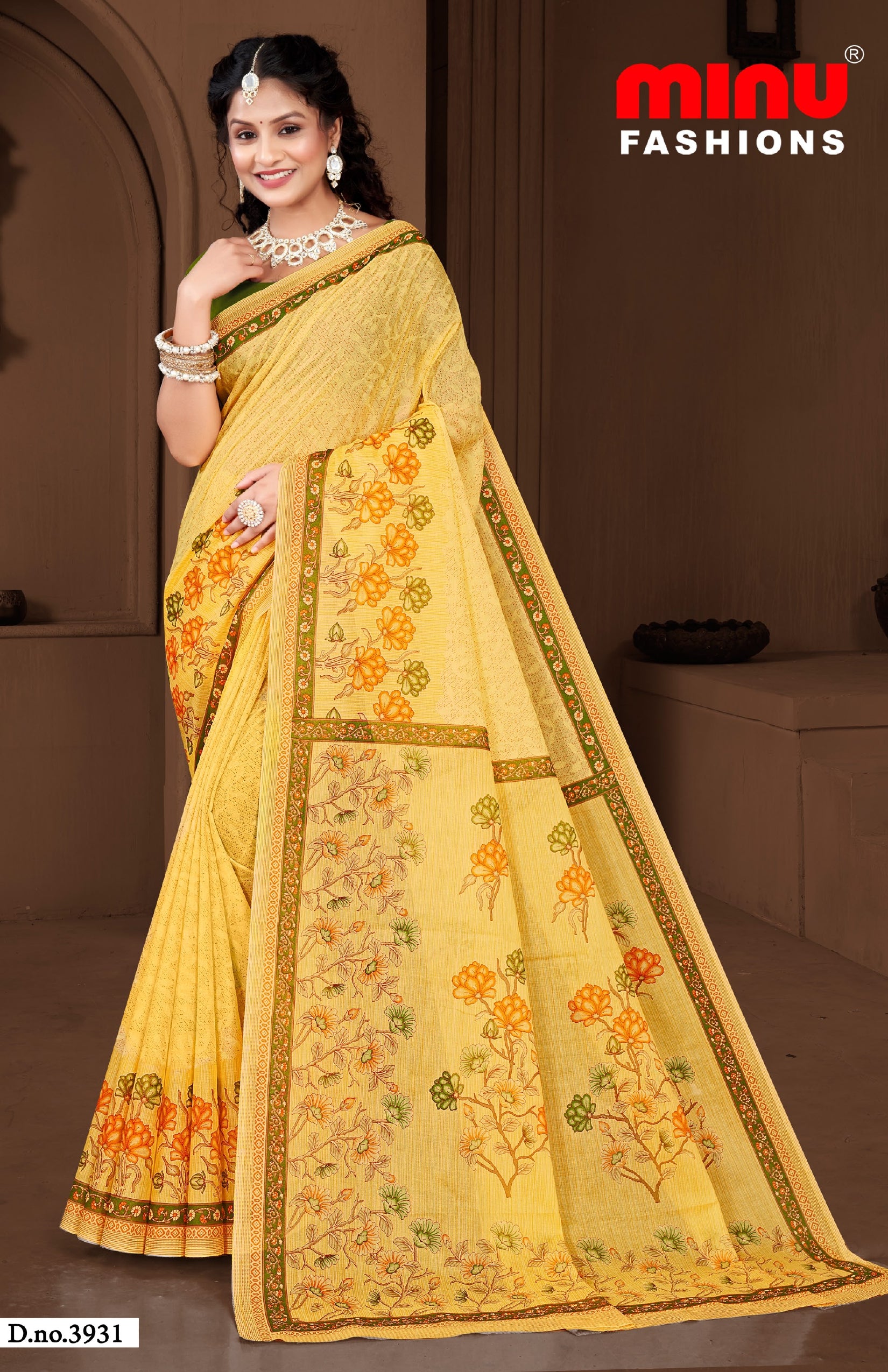 Saree Dusty Beauty Vol-03 (8 Pcs)