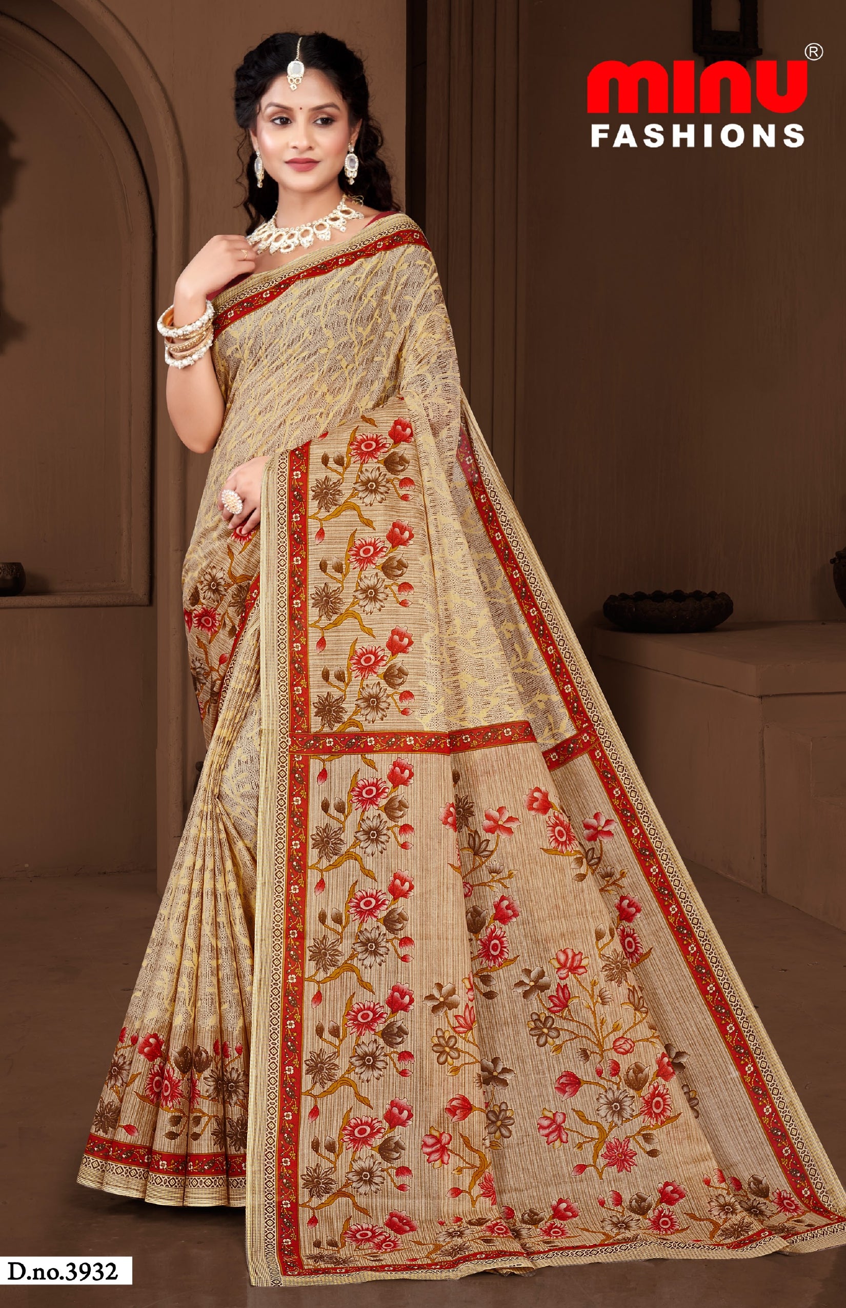Saree Dusty Beauty Vol-03 (8 Pcs)