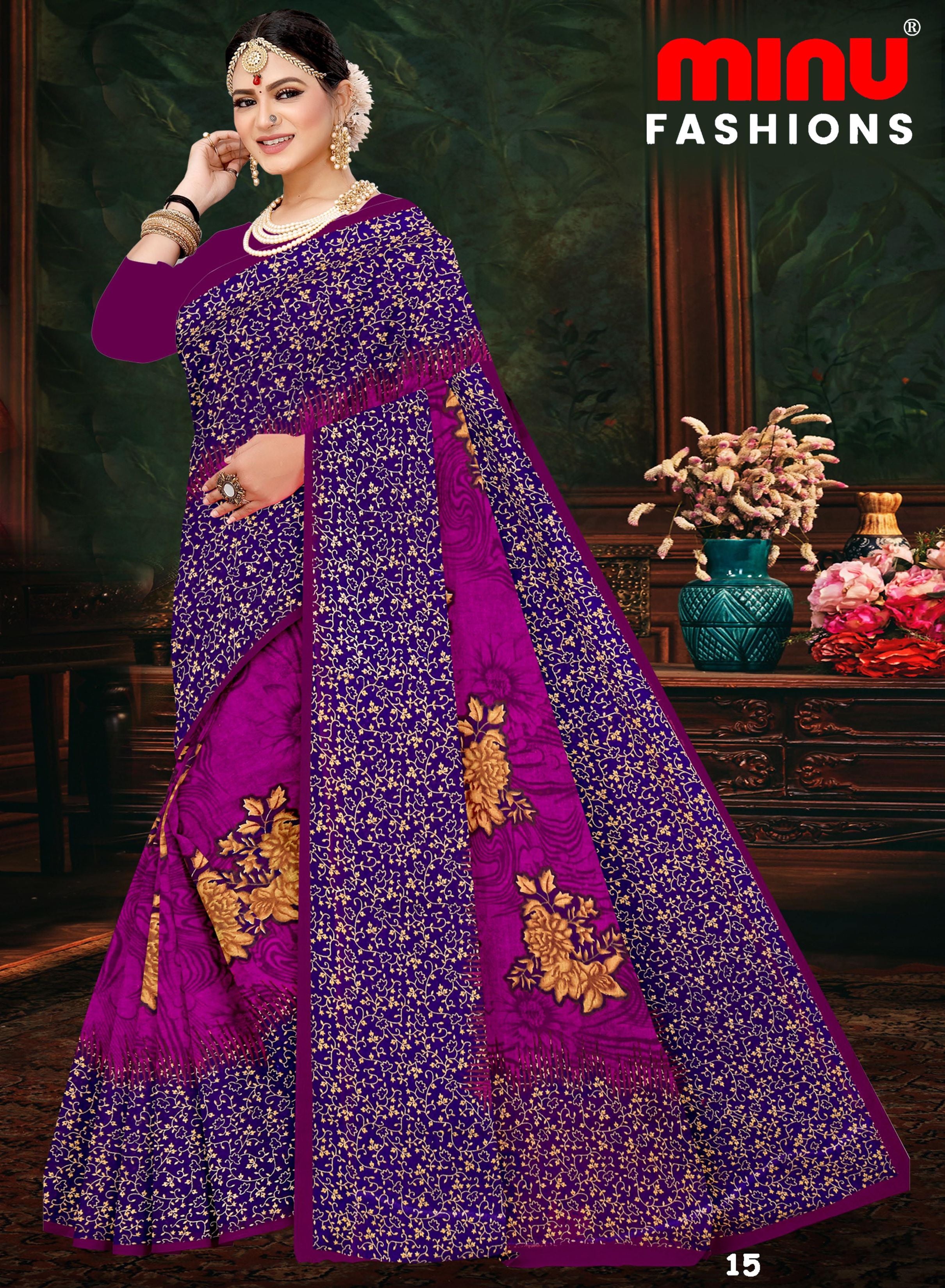 Saree Gulab Jamun Vol-22 (Special Rate) (20 Pcs)