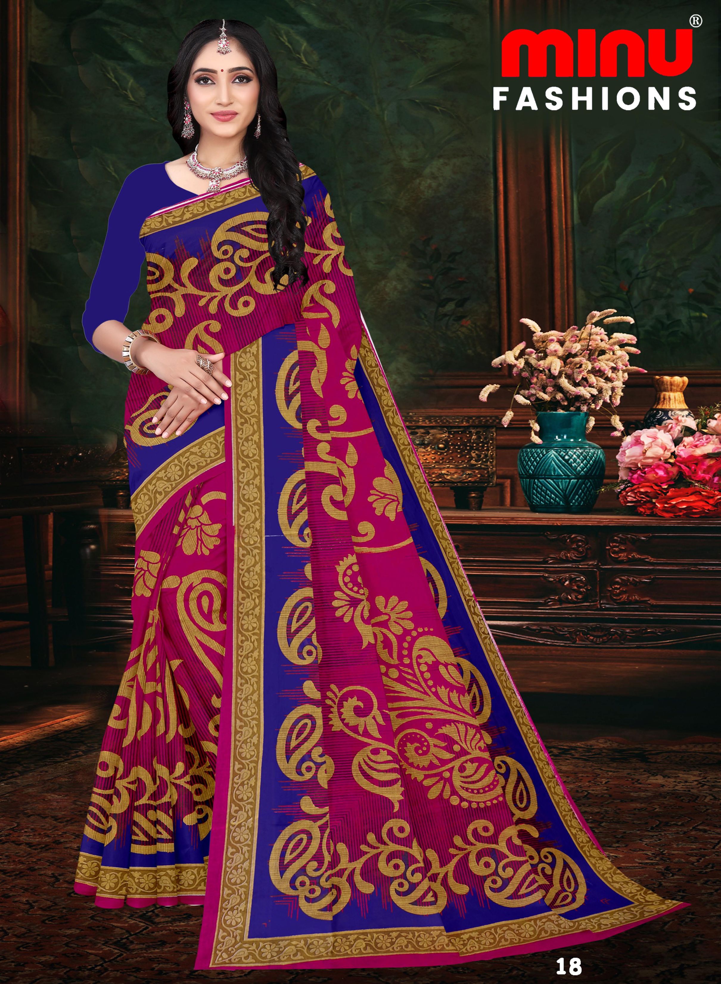 Saree Gulab Jamun Vol-22 (Special Rate) (20 Pcs)