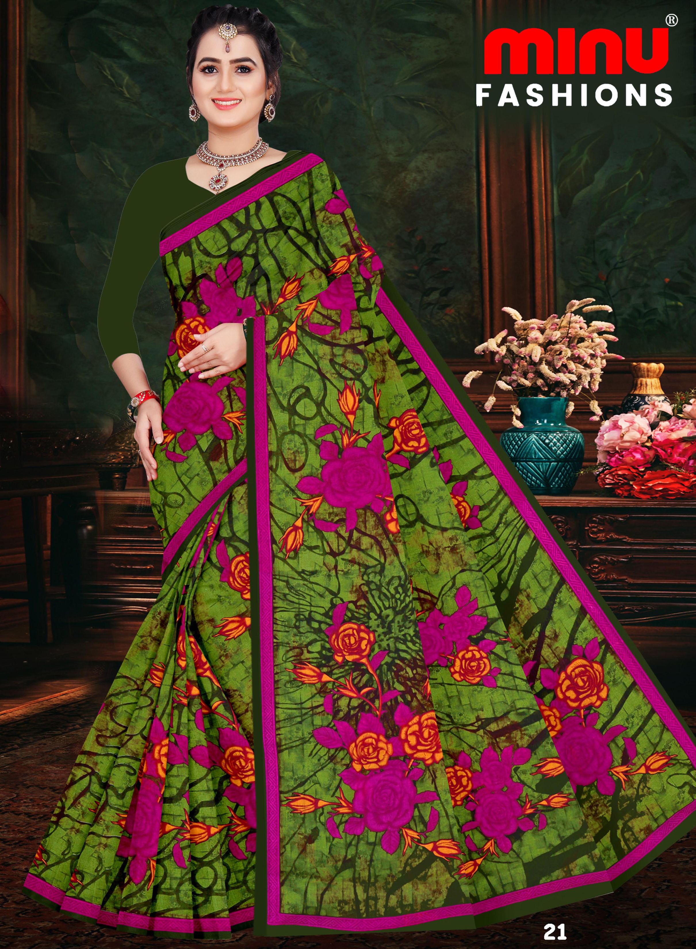 Saree Gulab Jamun Vol-22 (Special Rate) (20 Pcs)