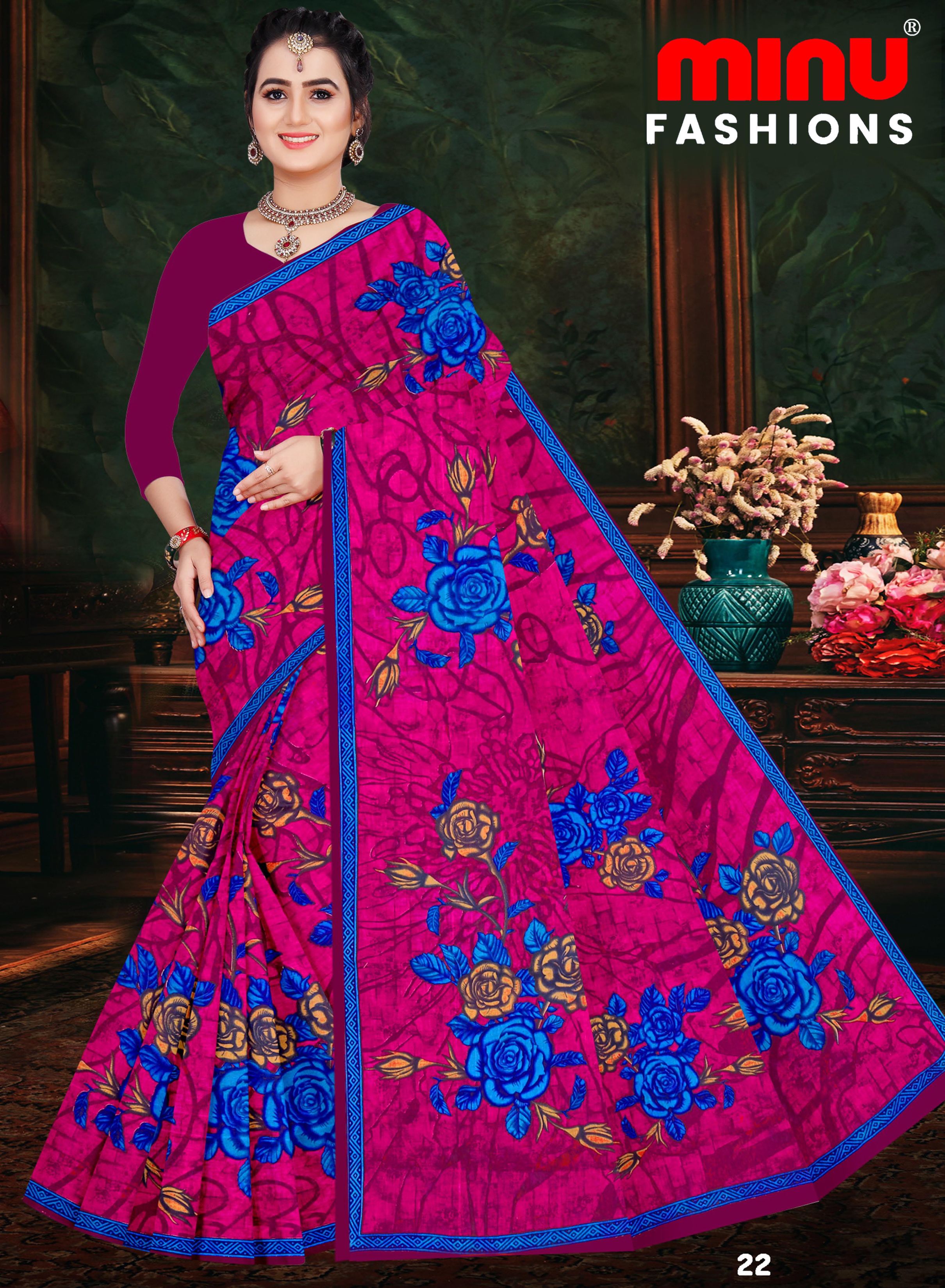 Saree Gulab Jamun Vol-22 (Special Rate) (20 Pcs)