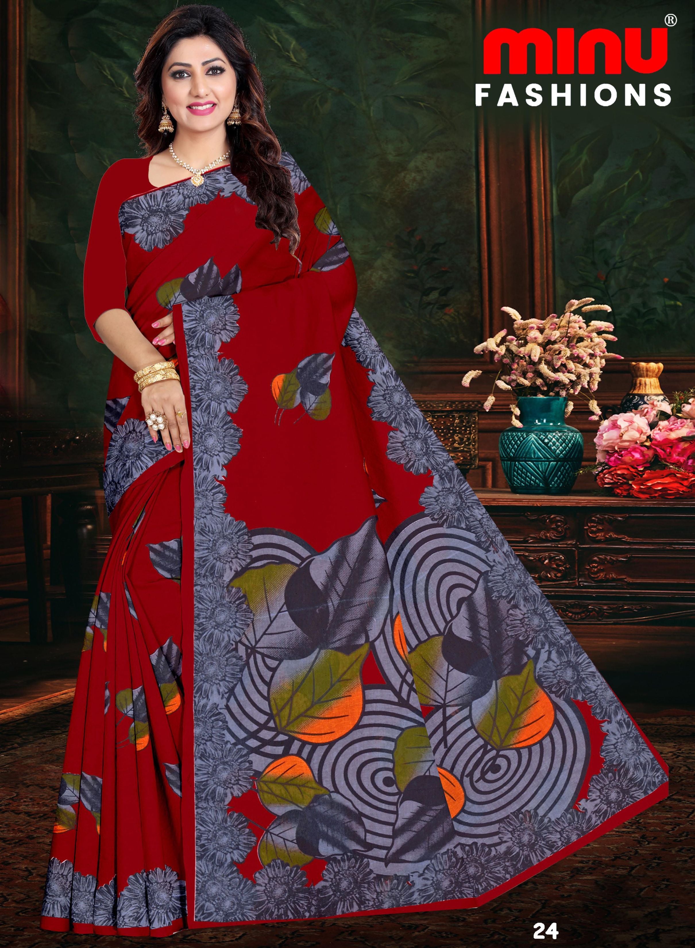 Saree Gulab Jamun Vol-22 (Special Rate) (20 Pcs)
