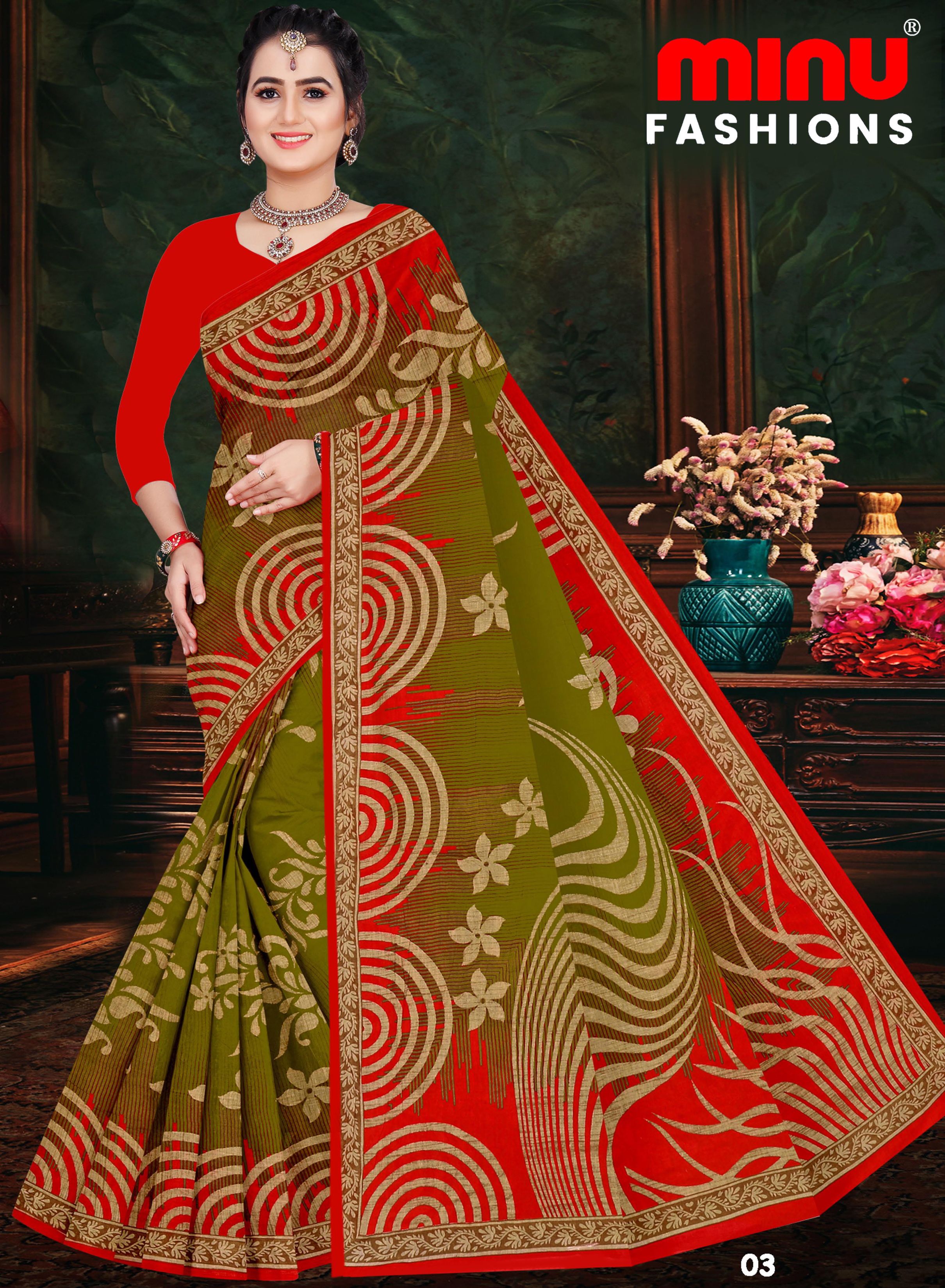 Saree Gulab Jamun Vol-22 (Special Rate) (20 Pcs)