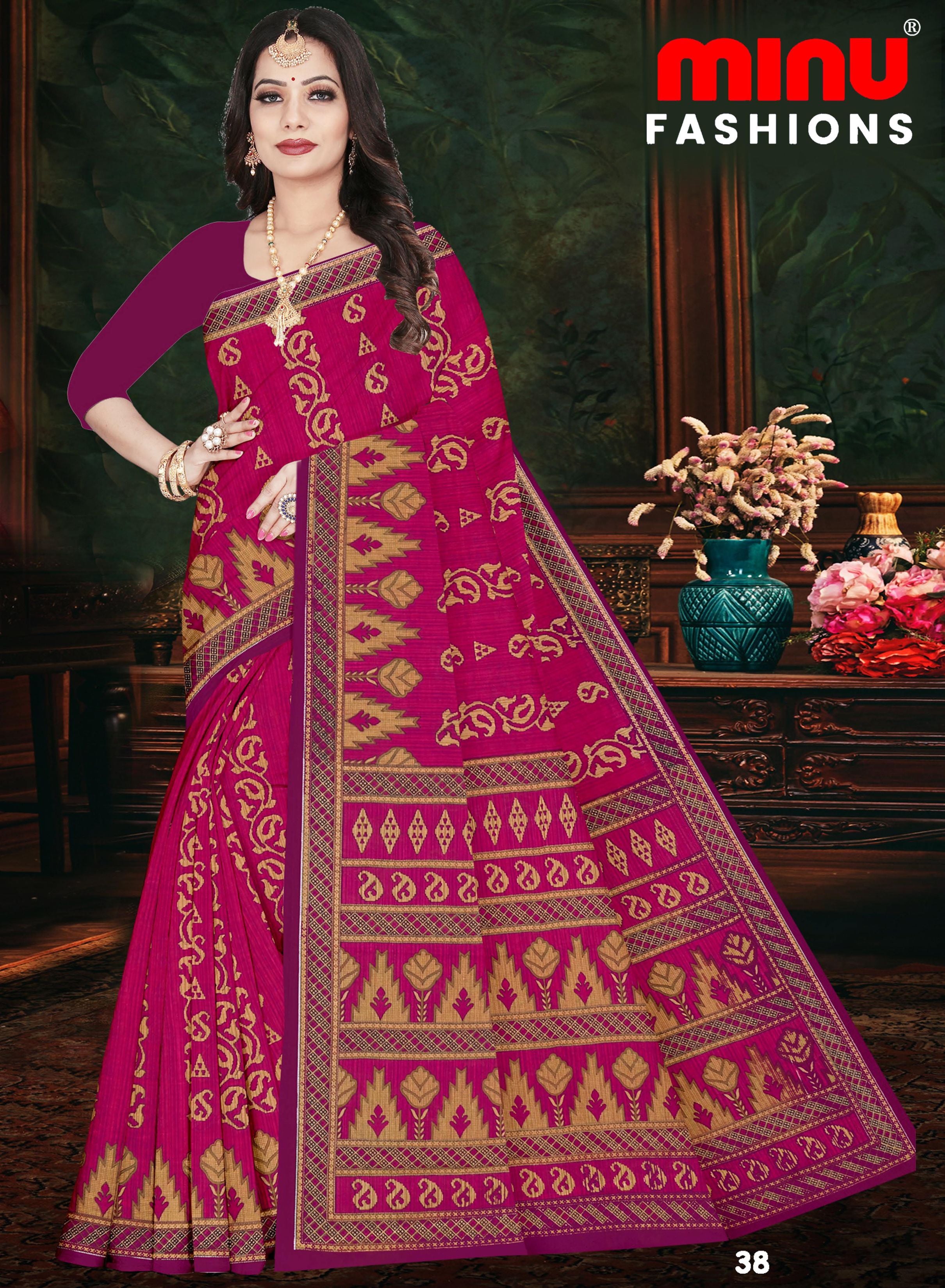 Saree Gulab Jamun Vol-22 (Special Rate) (20 Pcs)