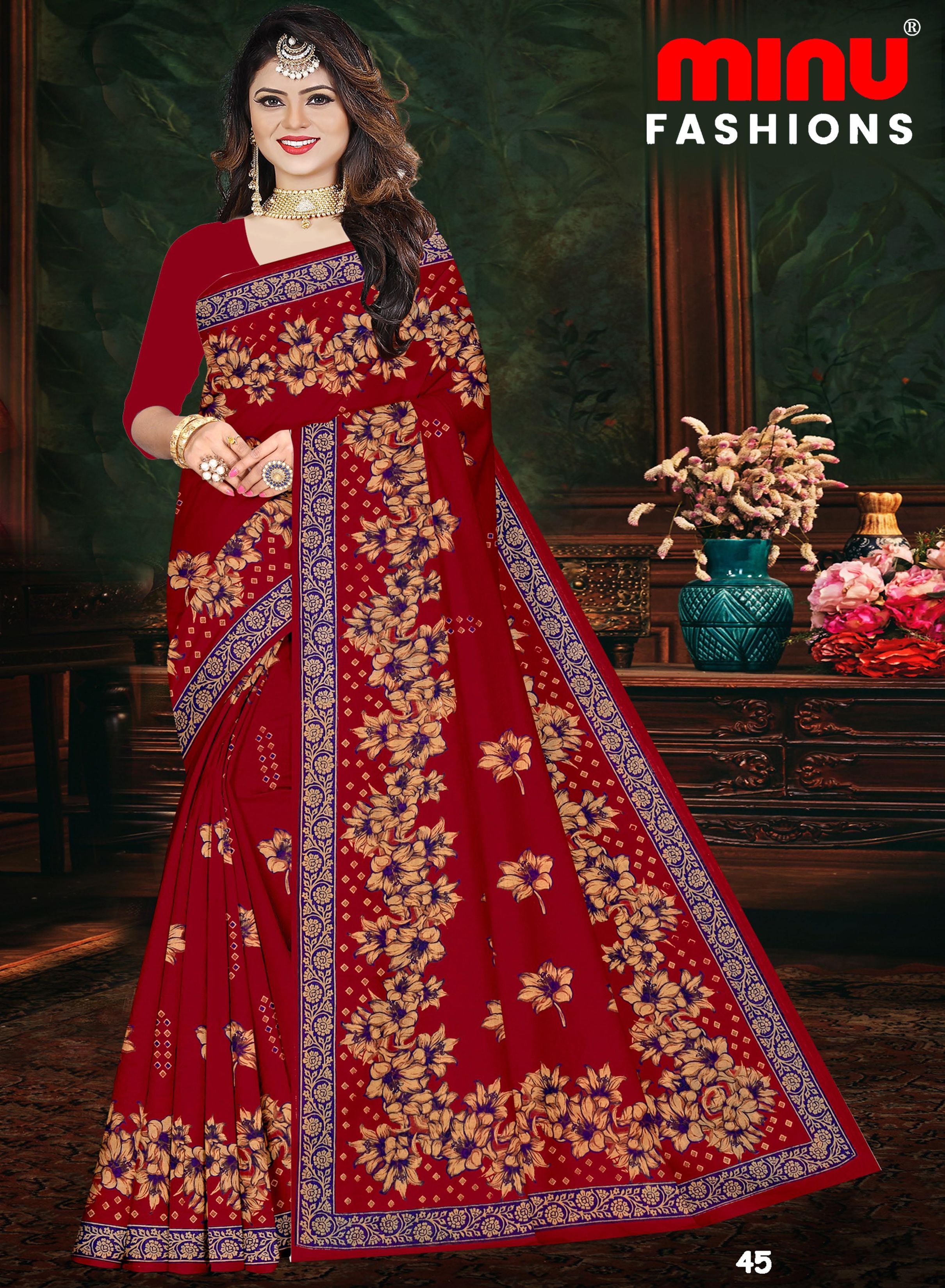 Saree Gulab Jamun Vol-22 (Special Rate) (20 Pcs)