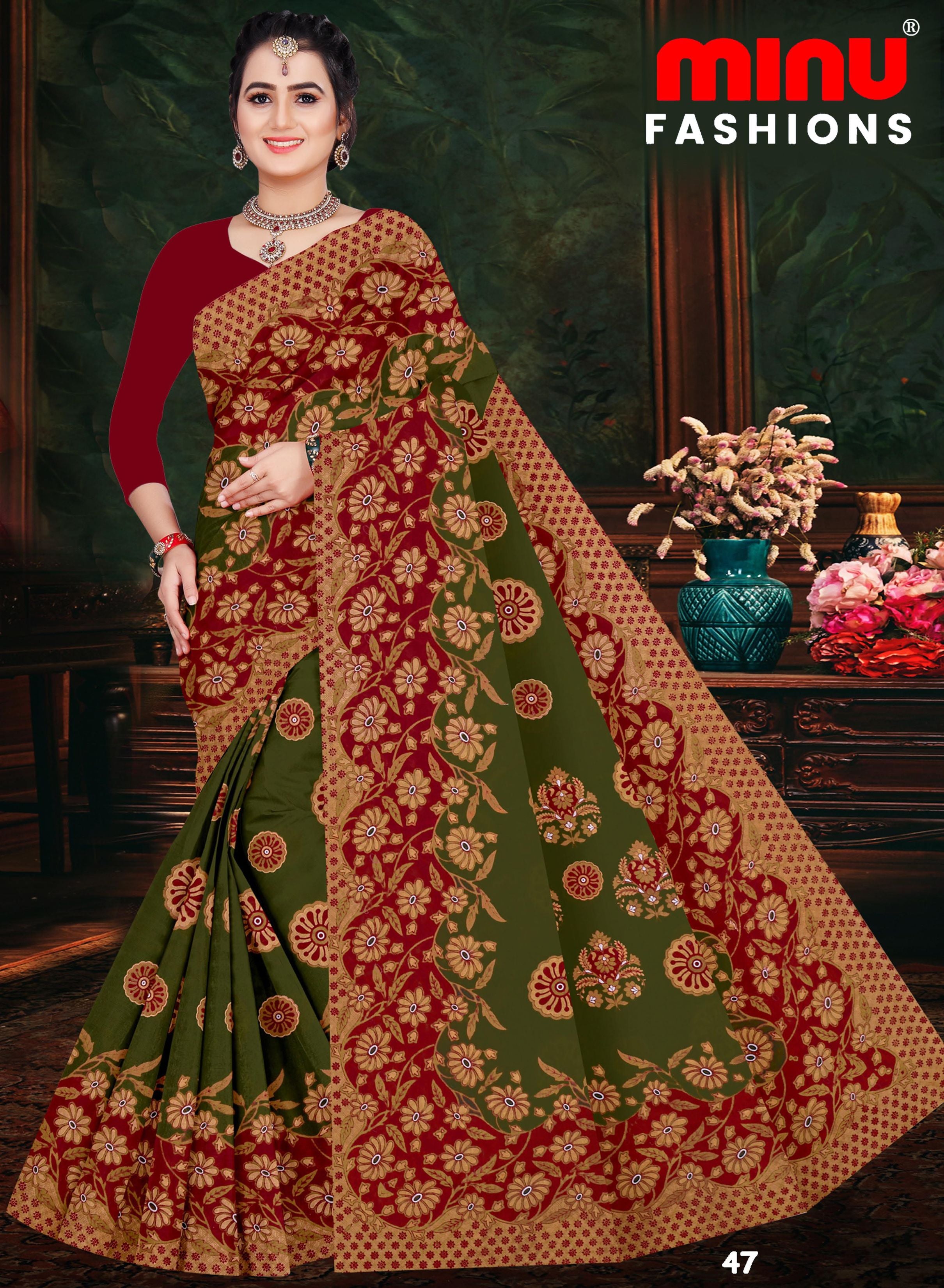 Saree Gulab Jamun Vol-22 (Special Rate) (20 Pcs)