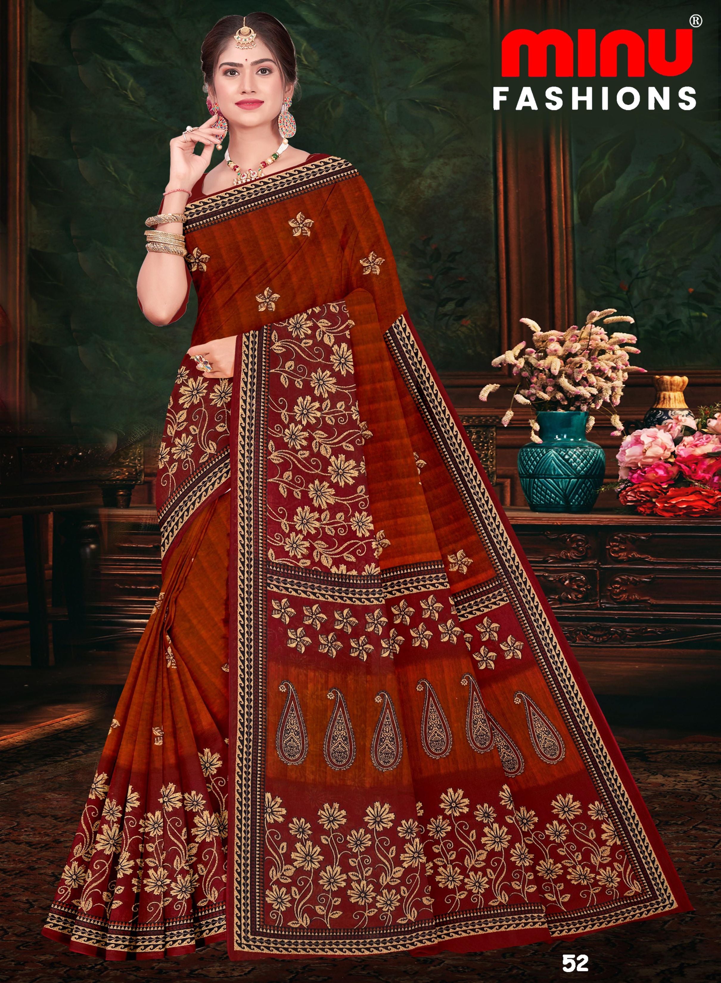 Saree Gulab Jamun Vol-22 (Special Rate) (20 Pcs)
