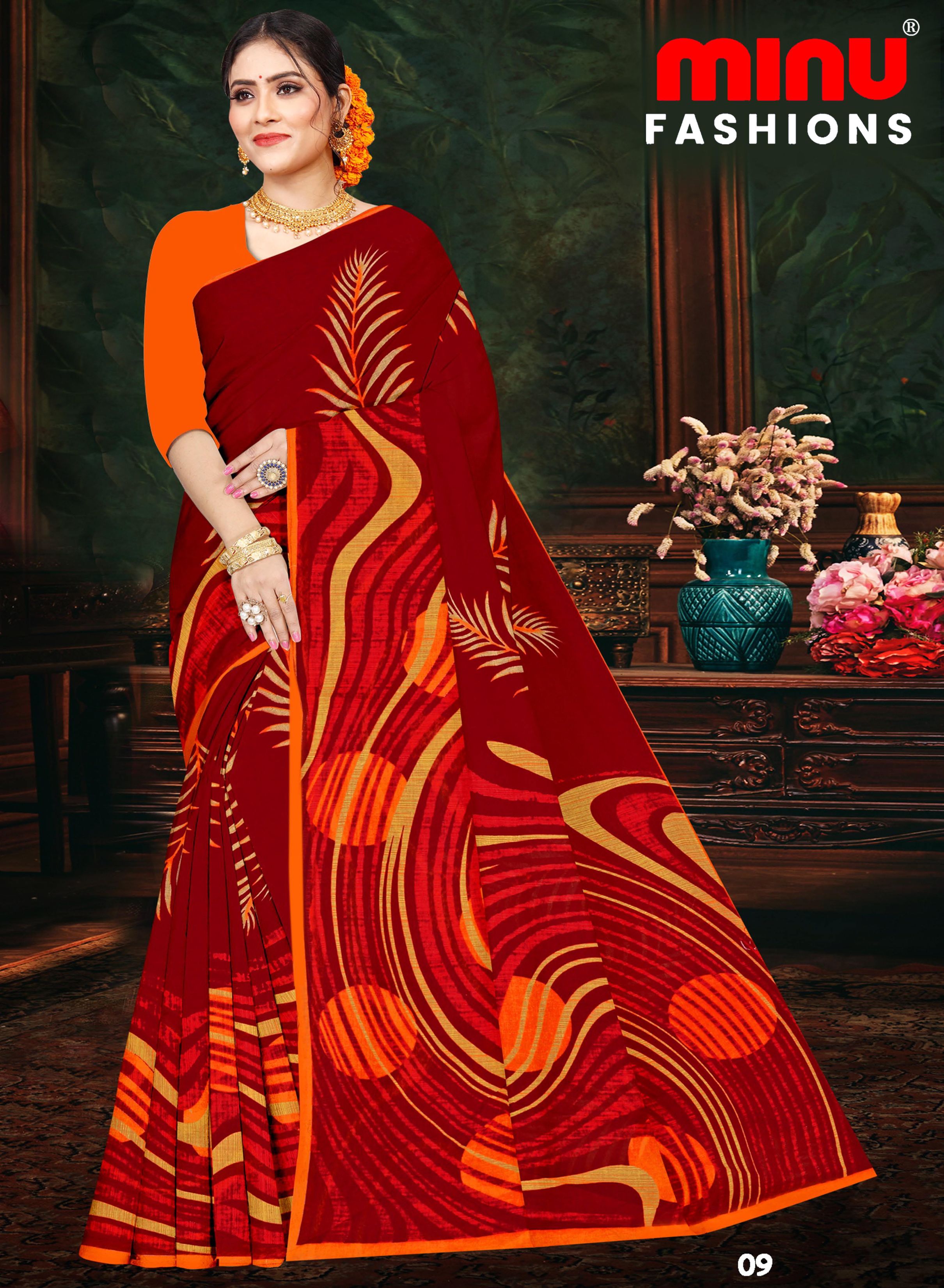 Saree Gulab Jamun Vol-22 (Special Rate) (20 Pcs)