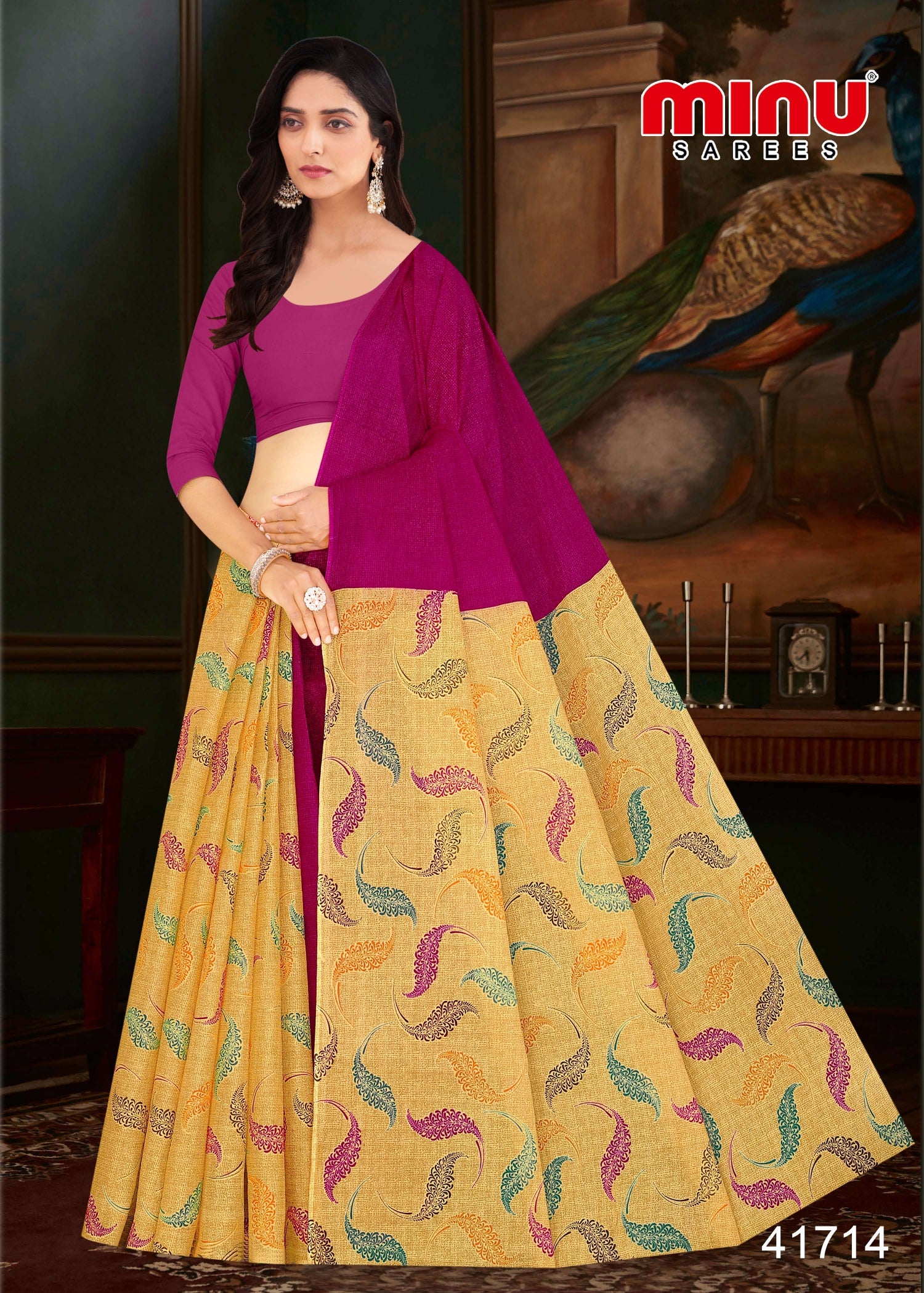 best collection of printed saree for online retailers