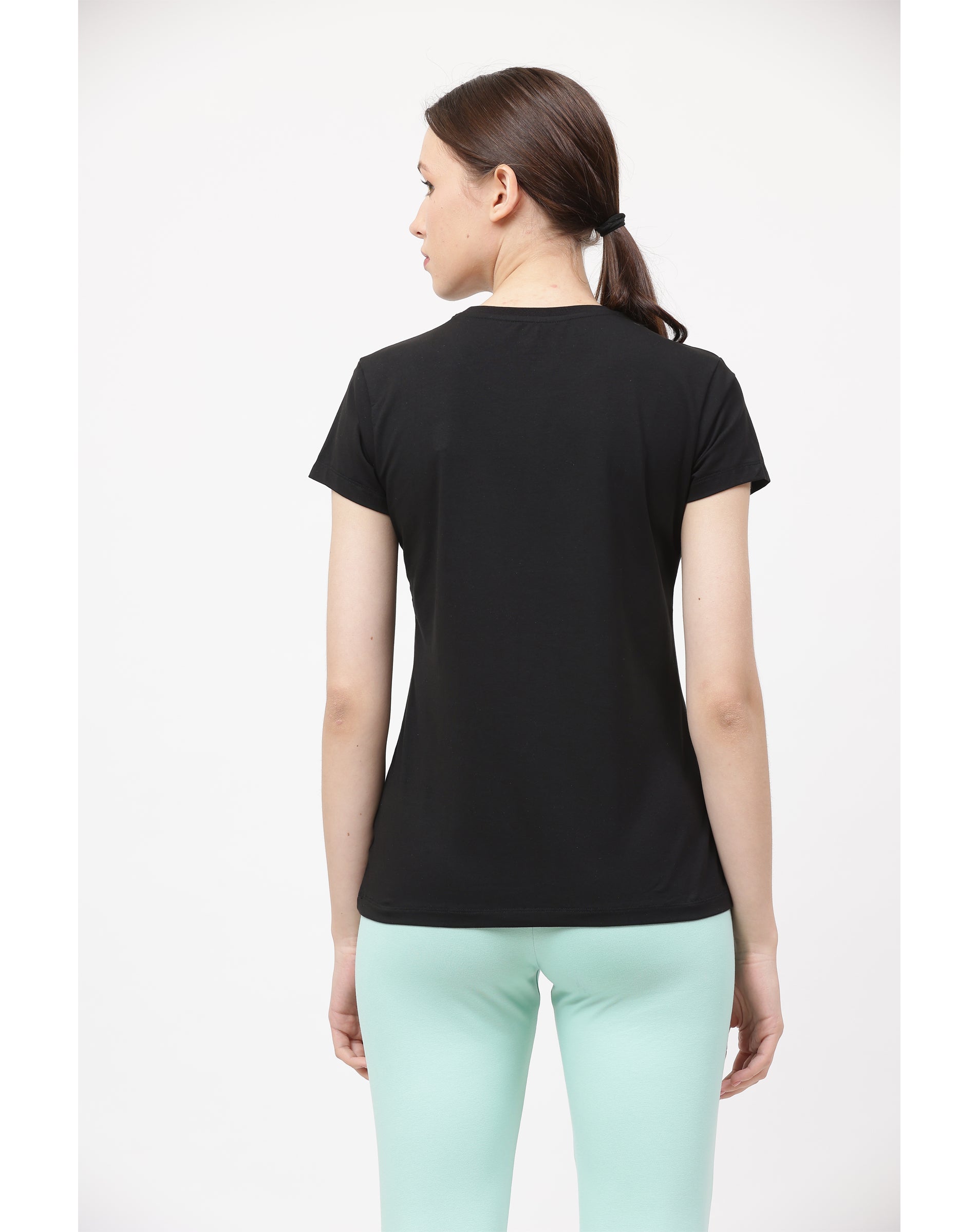 Women Crew Neck Solid T Shirt Style No-3025(6P)