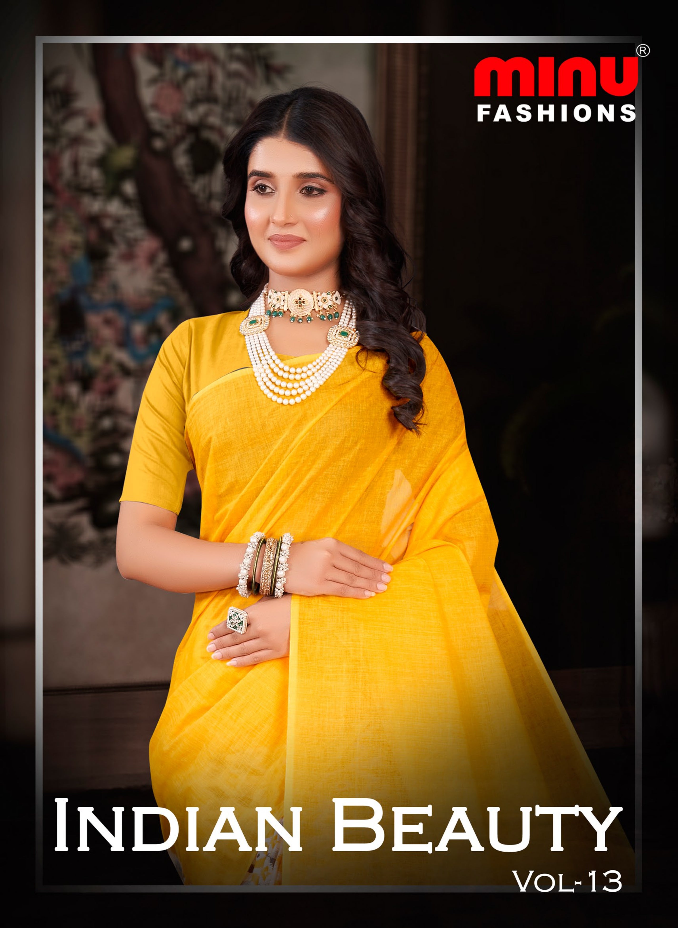SAREE_PATLI PALLU_INDIA BEAUTY_VOL 13_10 PCS SET