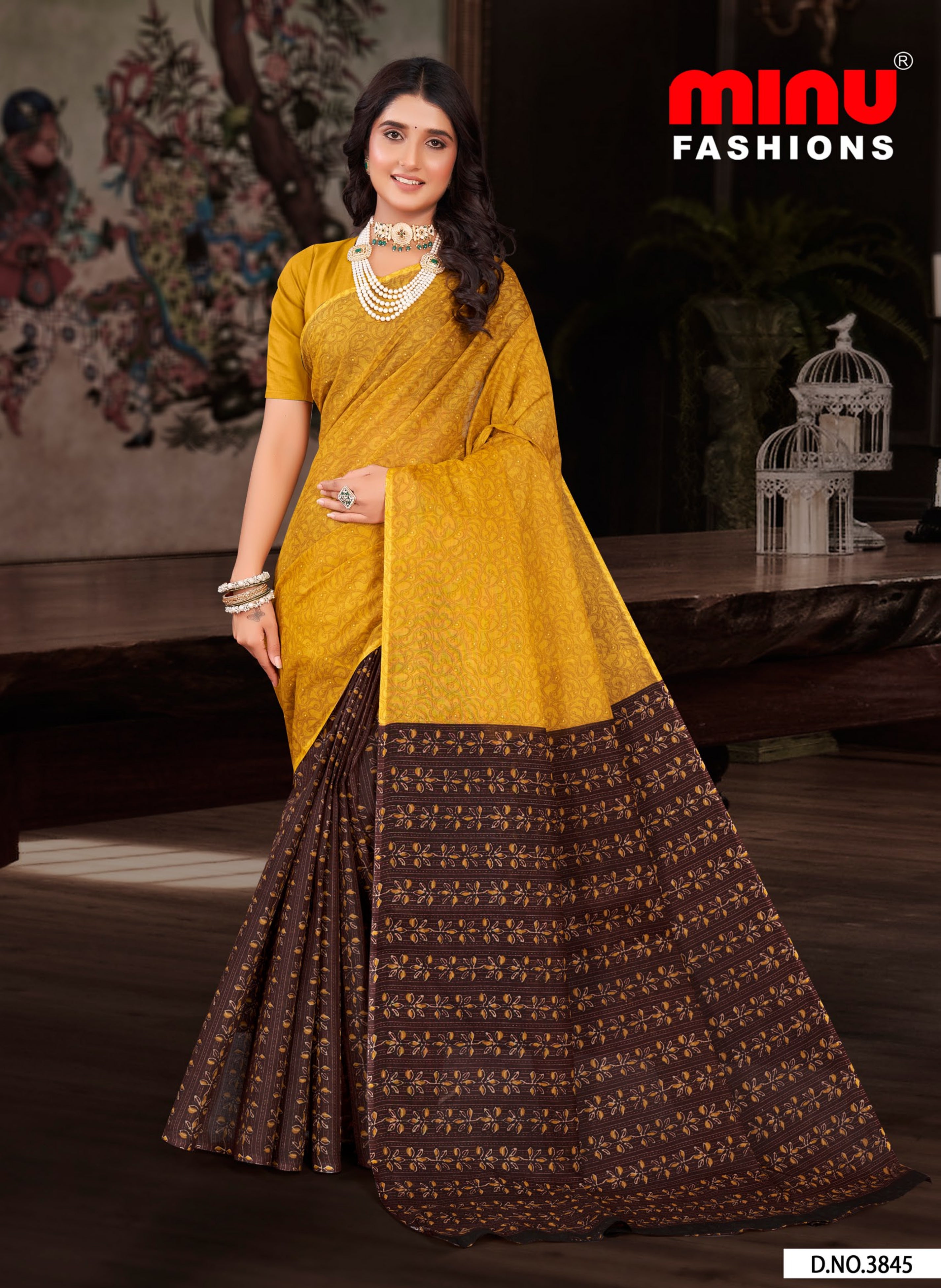 SAREE_PATLI PALLU_INDIA BEAUTY_VOL 13_10 PCS SET
