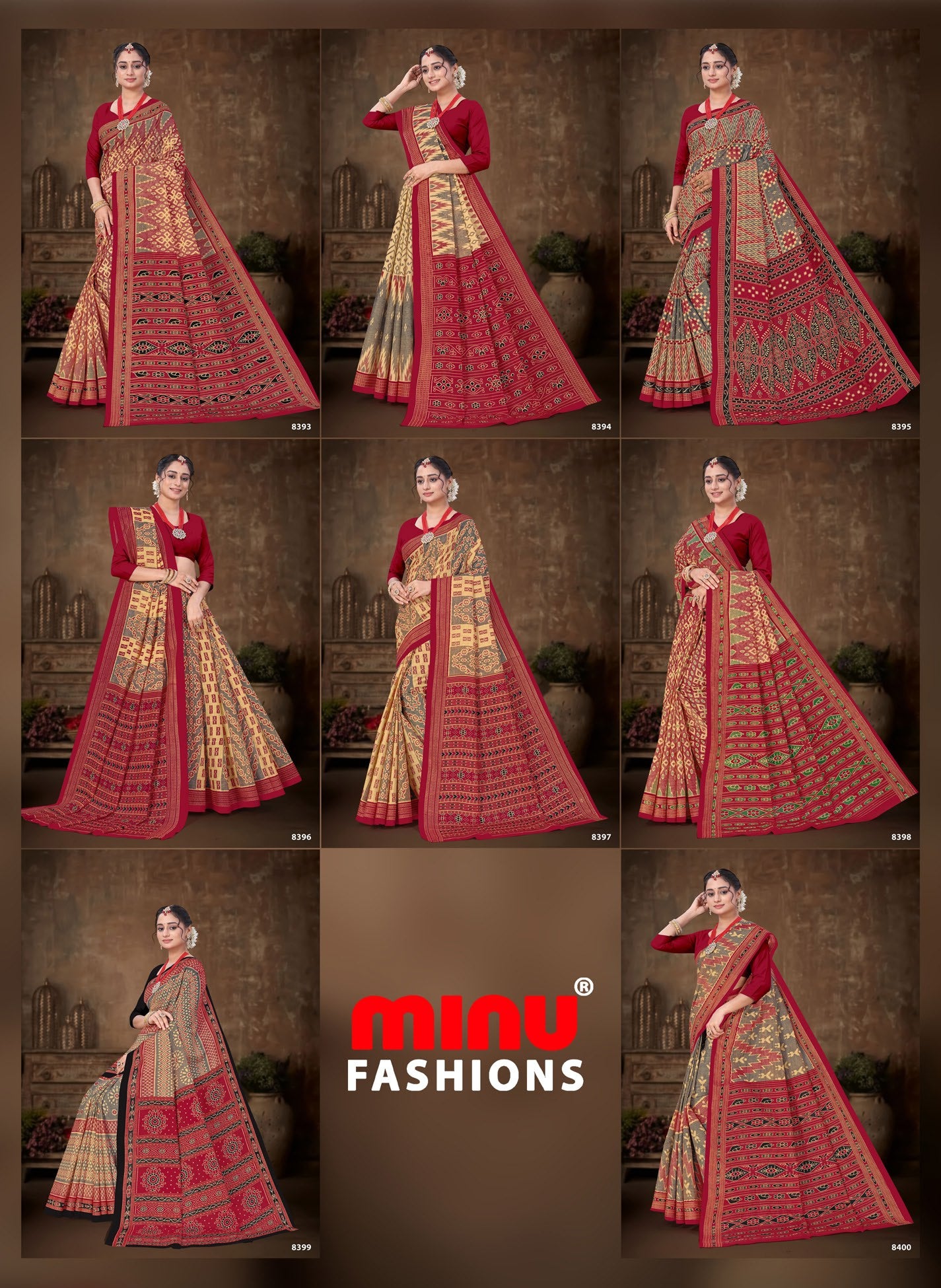 Saree Ekkatstar Vol-01 (Special Rate) (8 Pcs)