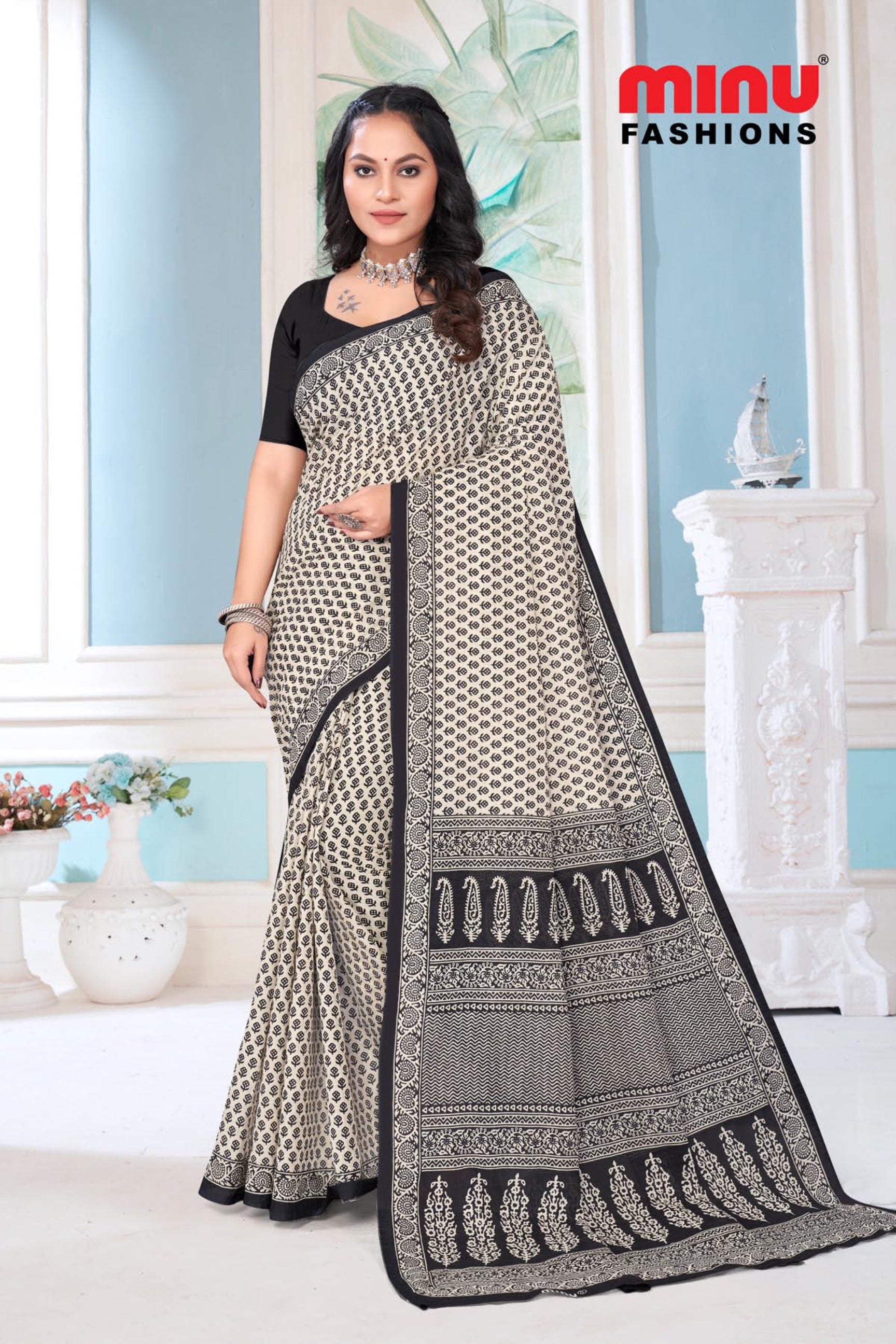 printed cotton sarees from Cotton saree manufacturer