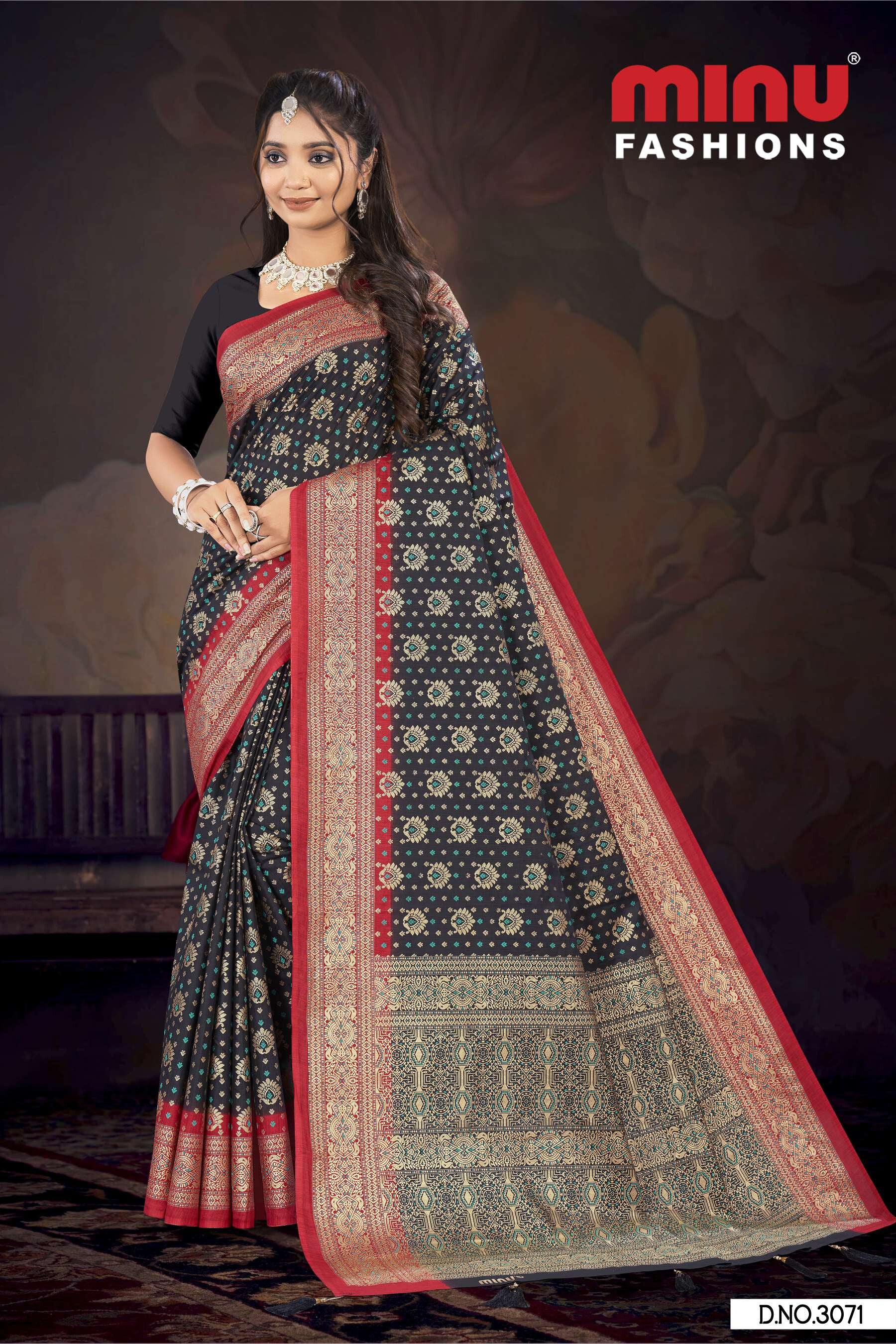 Jamdani Katan Saree (Special Rate) (8P)