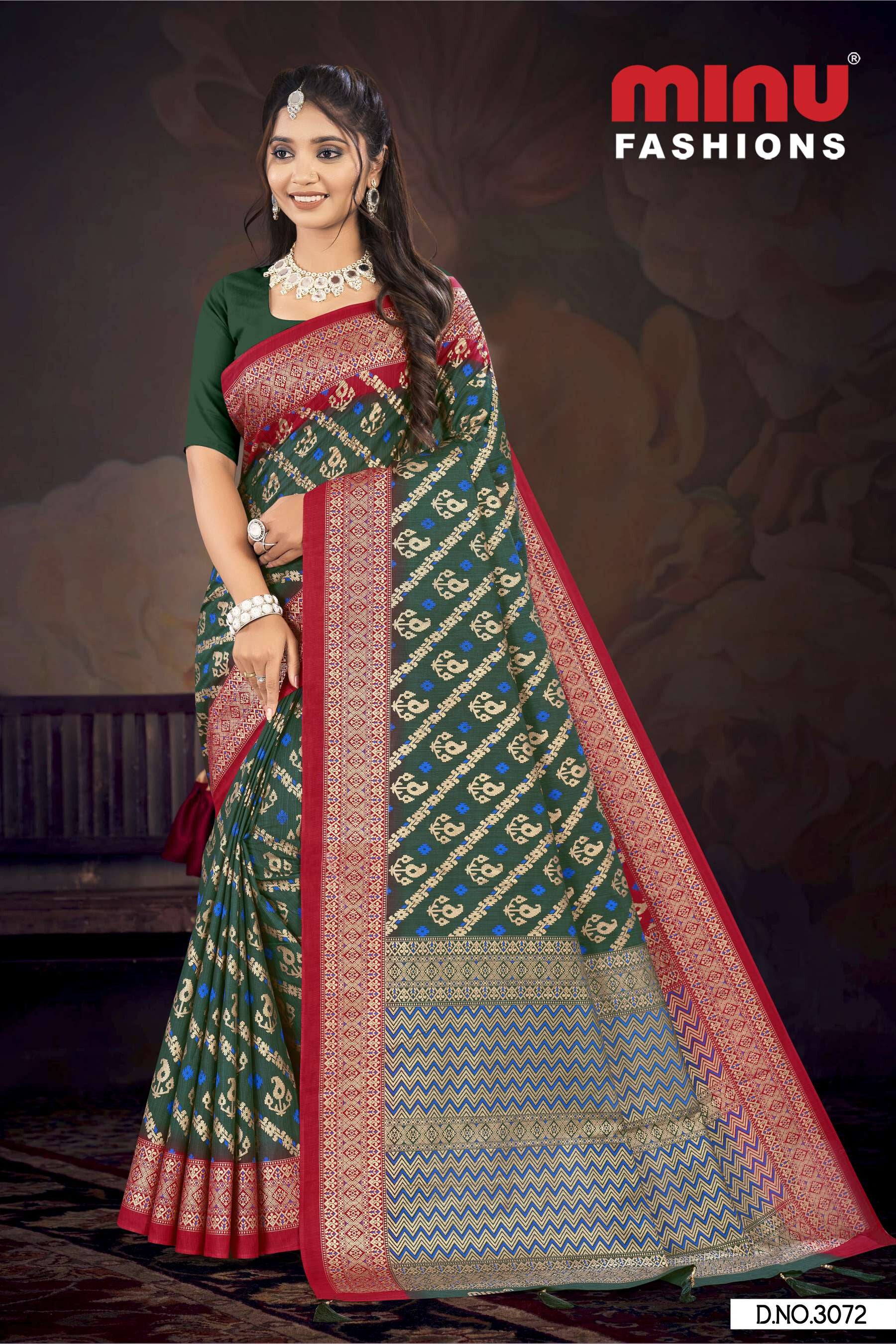 Jamdani Katan Saree (Special Rate) (8P)