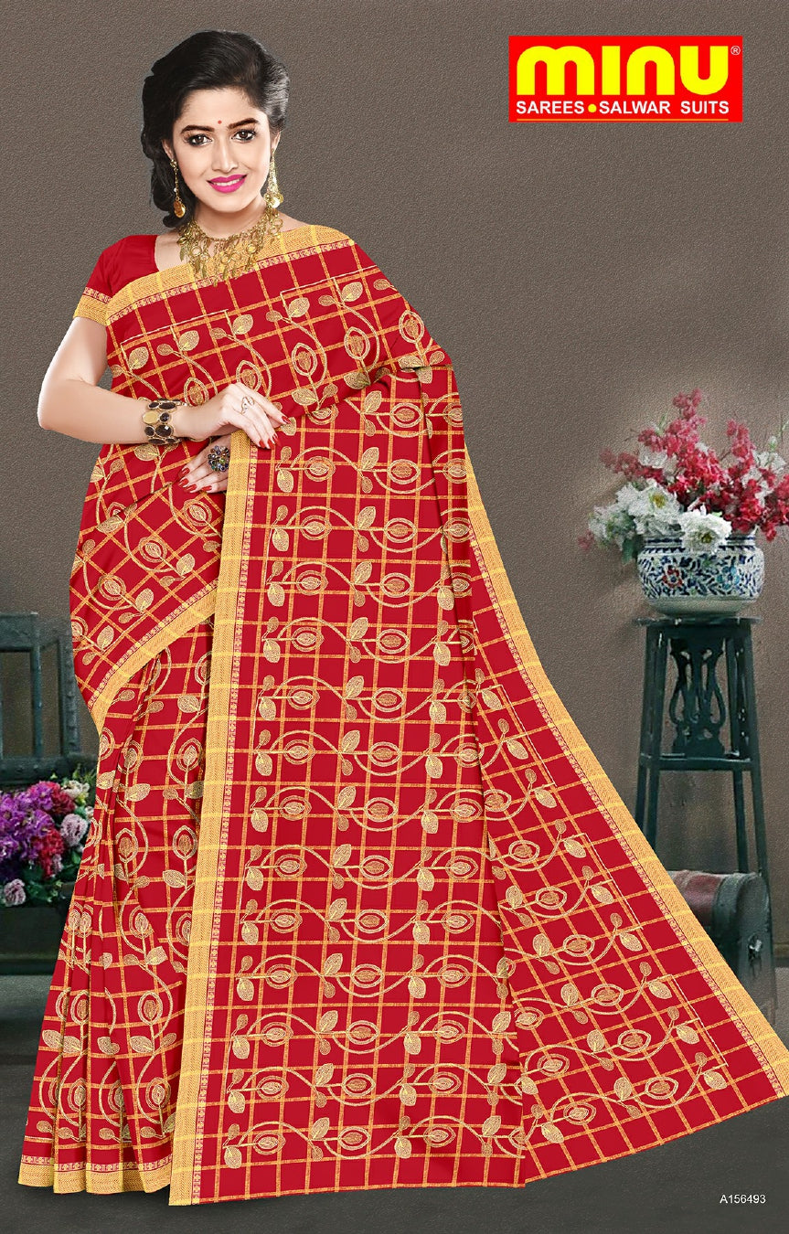 embroidered saree for online resellers at low prices 