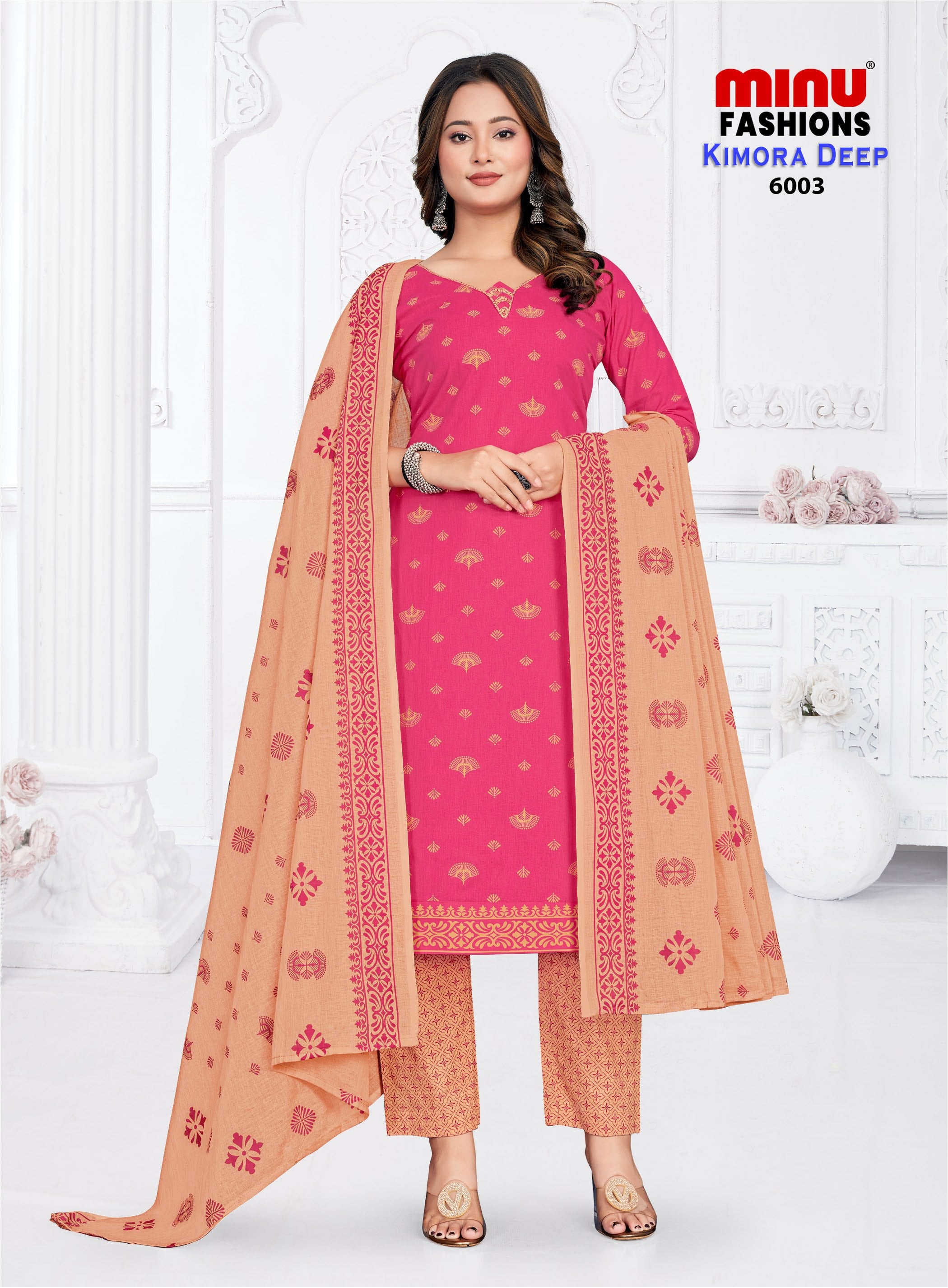 Minu Suit Kimora Deep VOL - 6 (8 PCS)