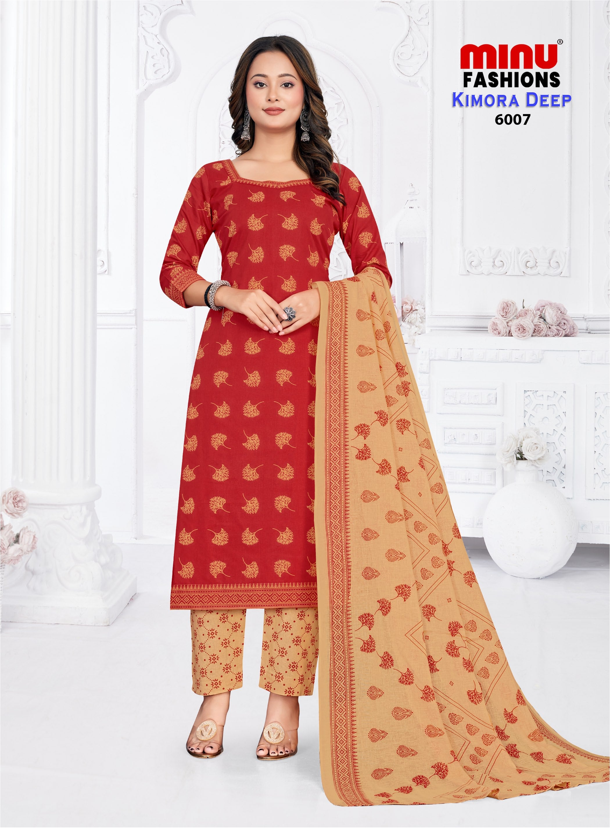 Minu Suit Kimora Deep VOL - 6 (8 PCS)