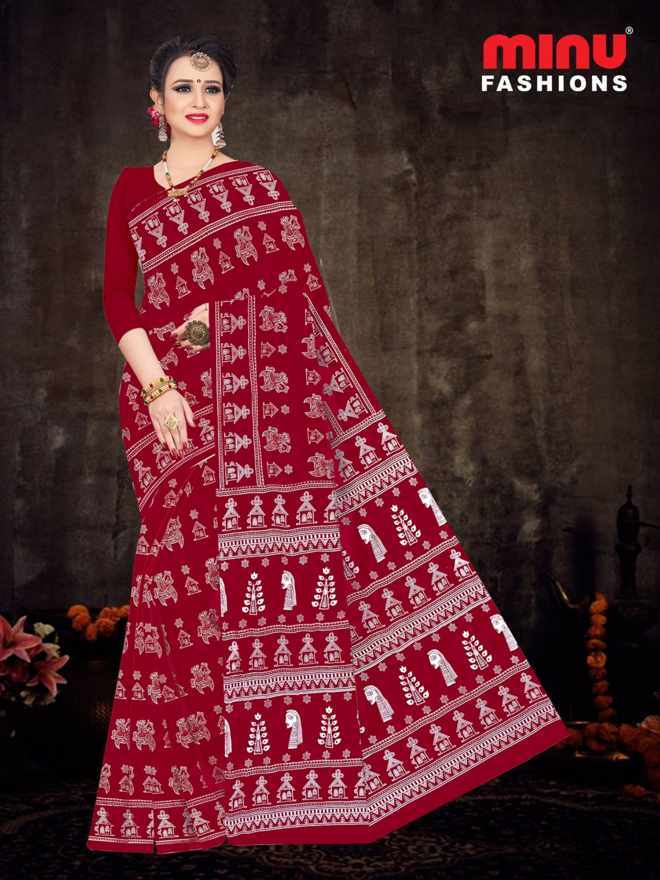 Saree Kacha Badam Block Vol-2 (Special Rate) (20 Pcs)