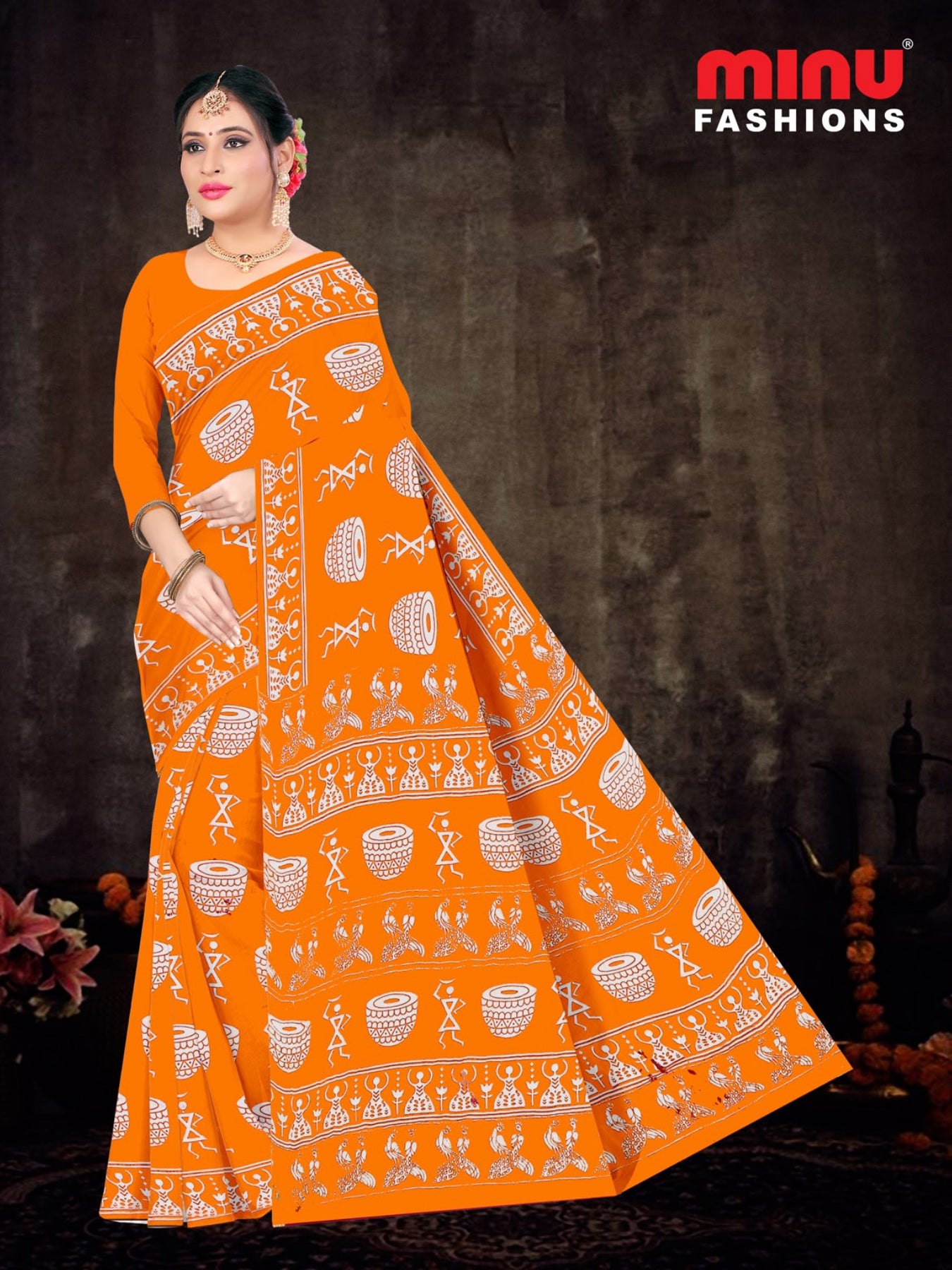 Saree Kacha Badam Block Vol-2 (Special Rate) (20 Pcs)