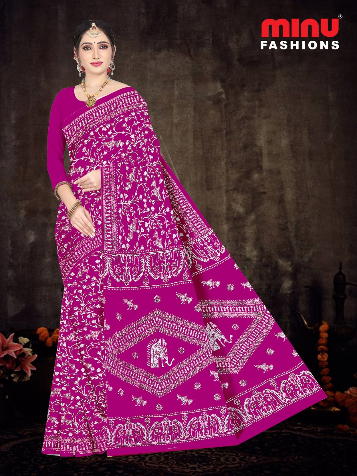 Saree Kacha Badam Block Vol-2 (Special Rate) (20 Pcs)