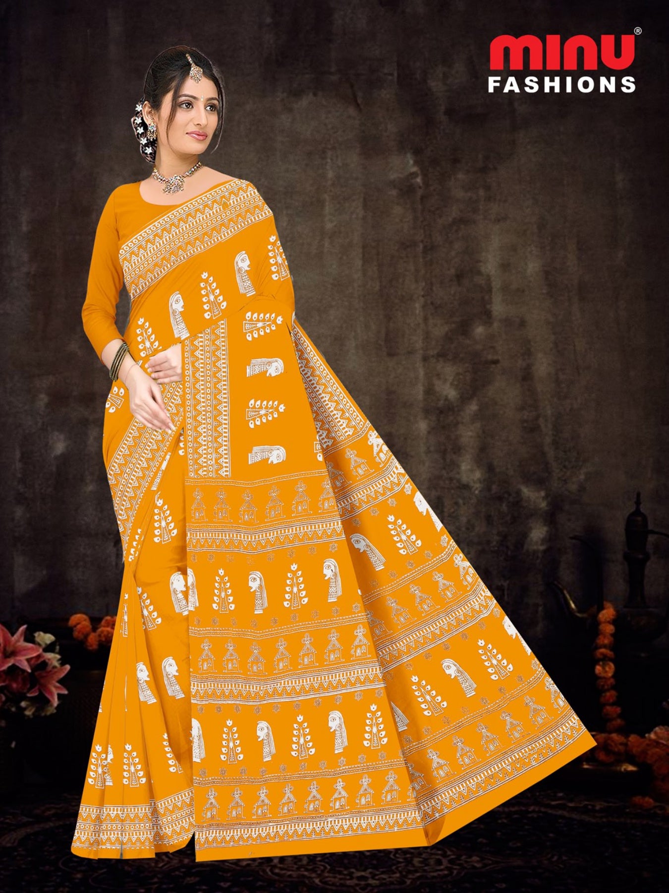 Saree Kacha Badam Block Vol-2 (Special Rate) (20 Pcs)