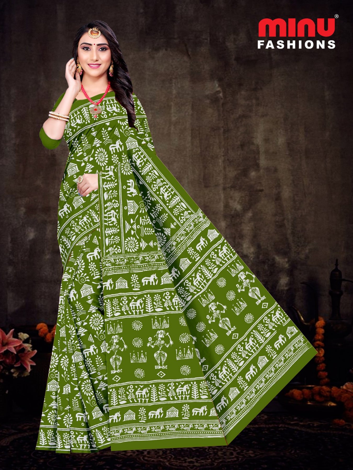 Saree Kacha Badam Block Vol-2 (Special Rate) (20 Pcs)