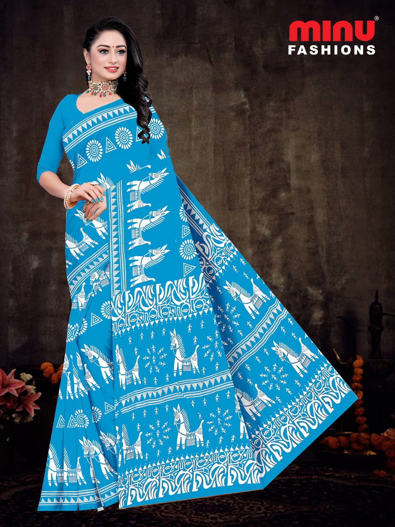 Saree Kacha Badam Block Vol-2 (Special Rate) (20 Pcs)