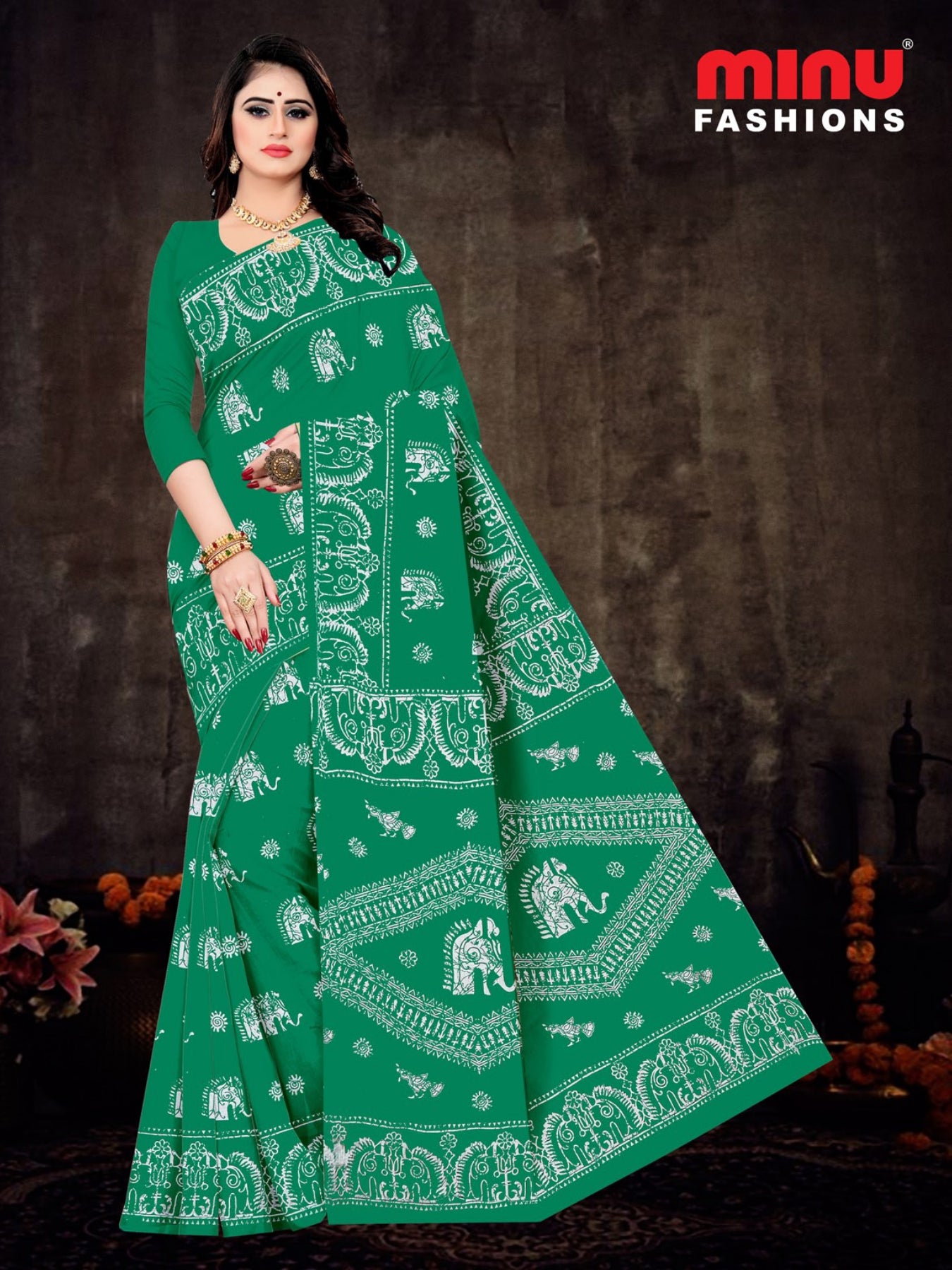 Saree Kacha Badam Block Vol-2 (Special Rate) (20 Pcs)