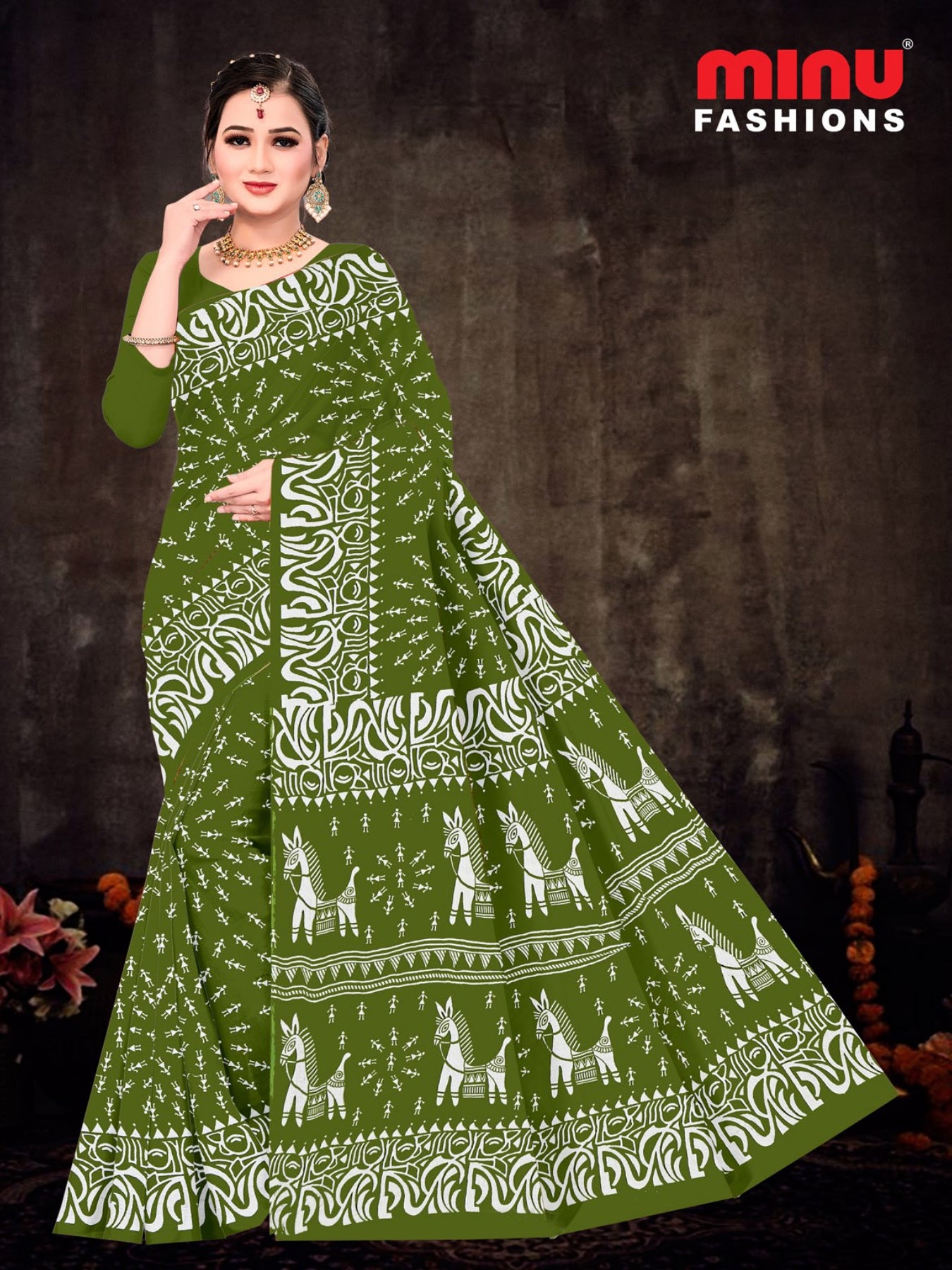 Saree Kacha Badam Block Vol-2 (Special Rate) (20 Pcs)